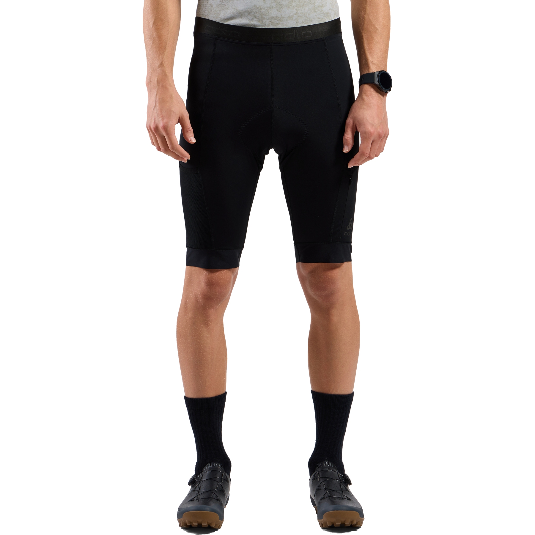 Immagine prodotto da Odlo Leggings Corti Cargo Uomo - Explorer - black