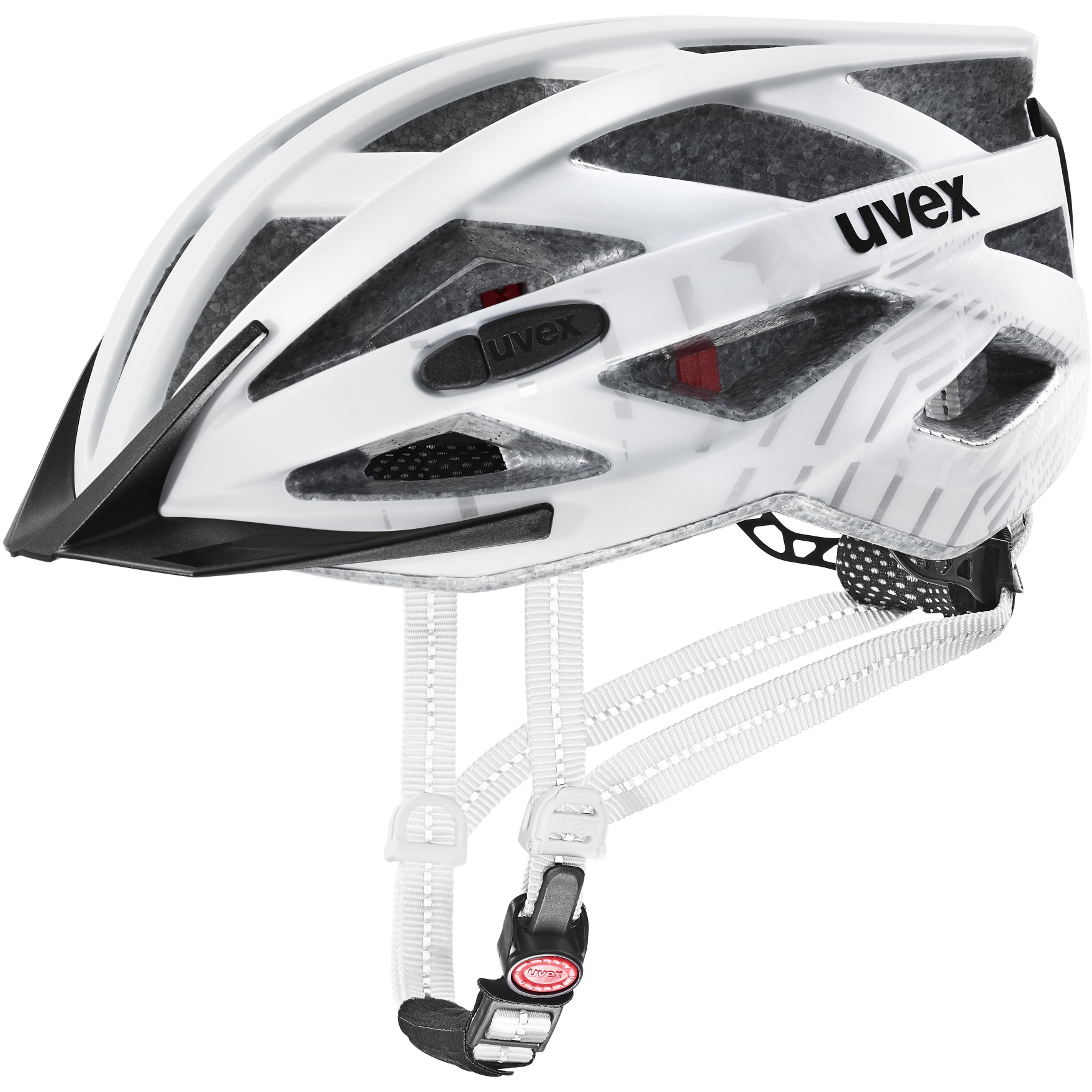 Picture of Uvex city i-vo Helmet - white-black mat