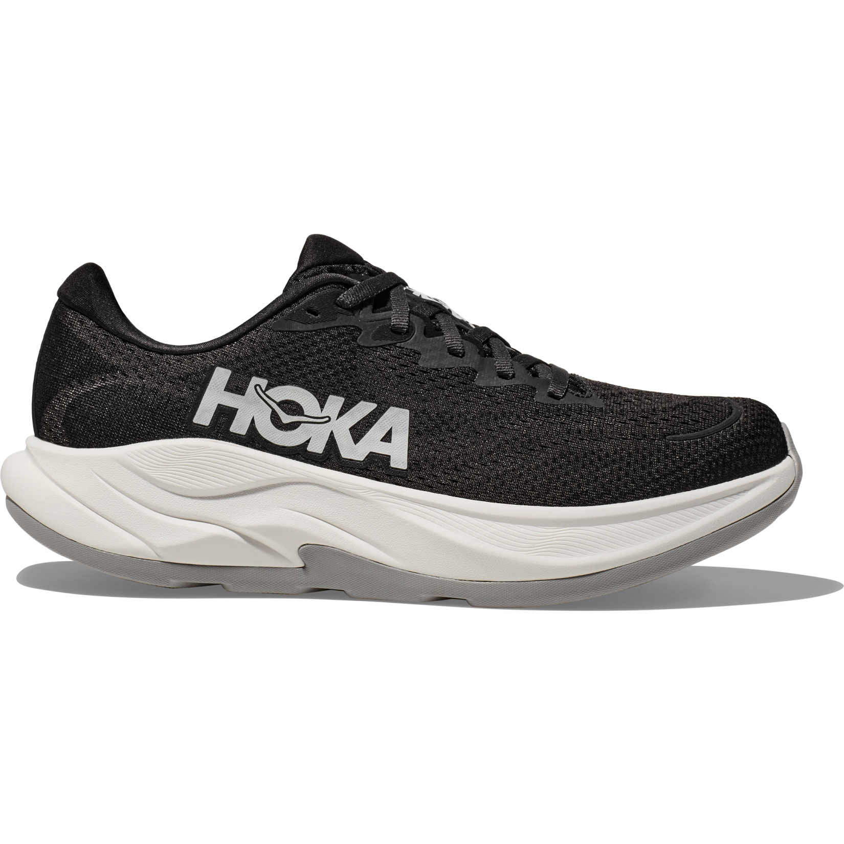 HOKA RINCON 4 WIDEレディースシューズ ブラック24.5cm Womens HOKA Rincon 4 Athletic Shoe - Black | Journeys