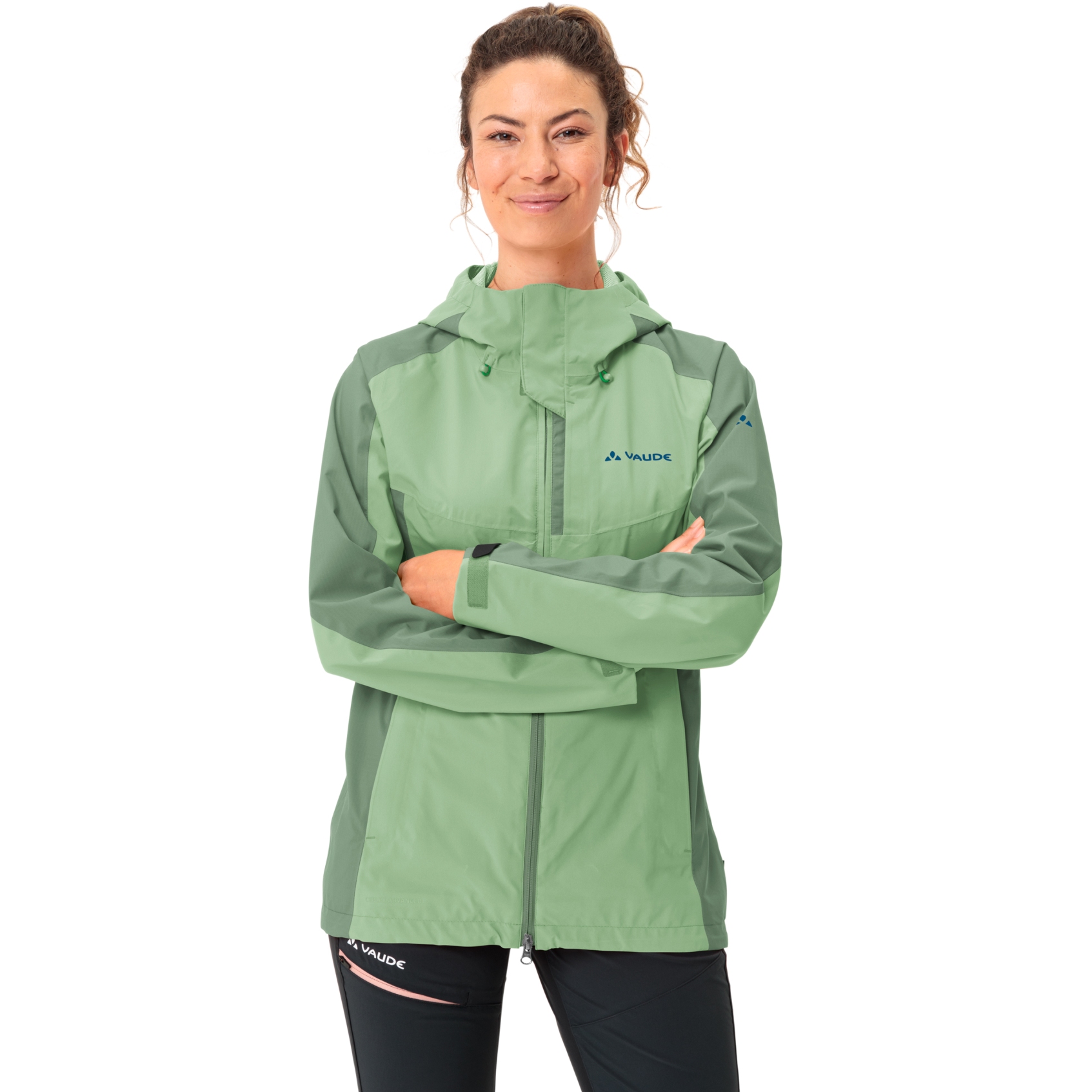 Productfoto van Vaude Elope II Jas Dames - aloe vera