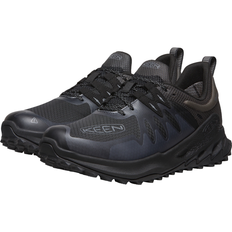 Picture of KEEN Zionic Waterproof Hiking Shoes Men - Black/Steel Grey