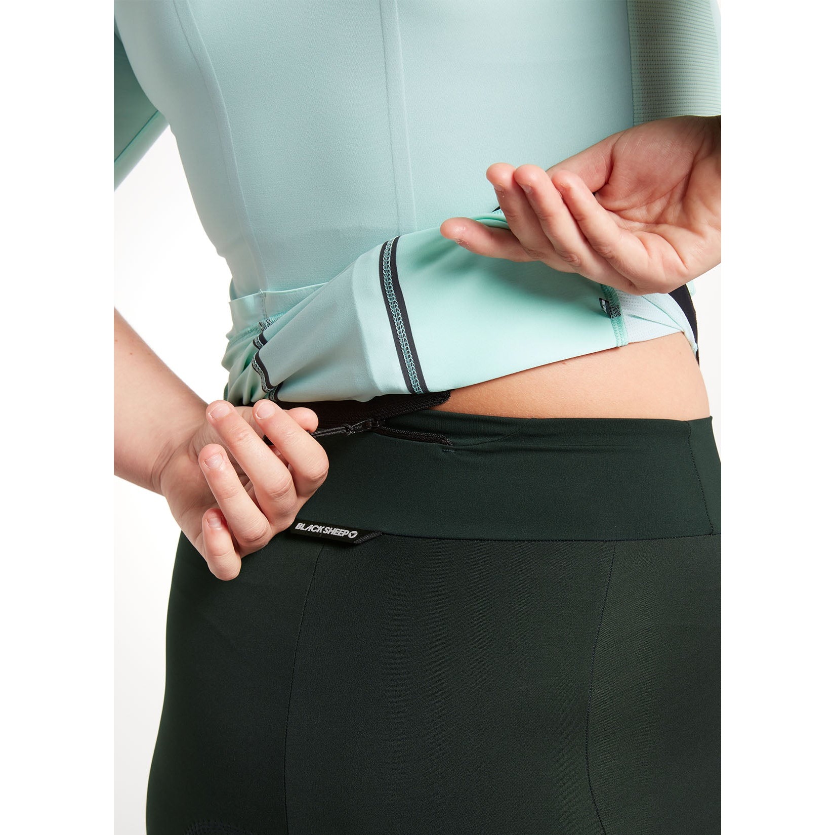 BLACK SHEEP レディースXXS Black Sheep Cycling WMN Integrated Shorts Women - Scarab | BIKE24