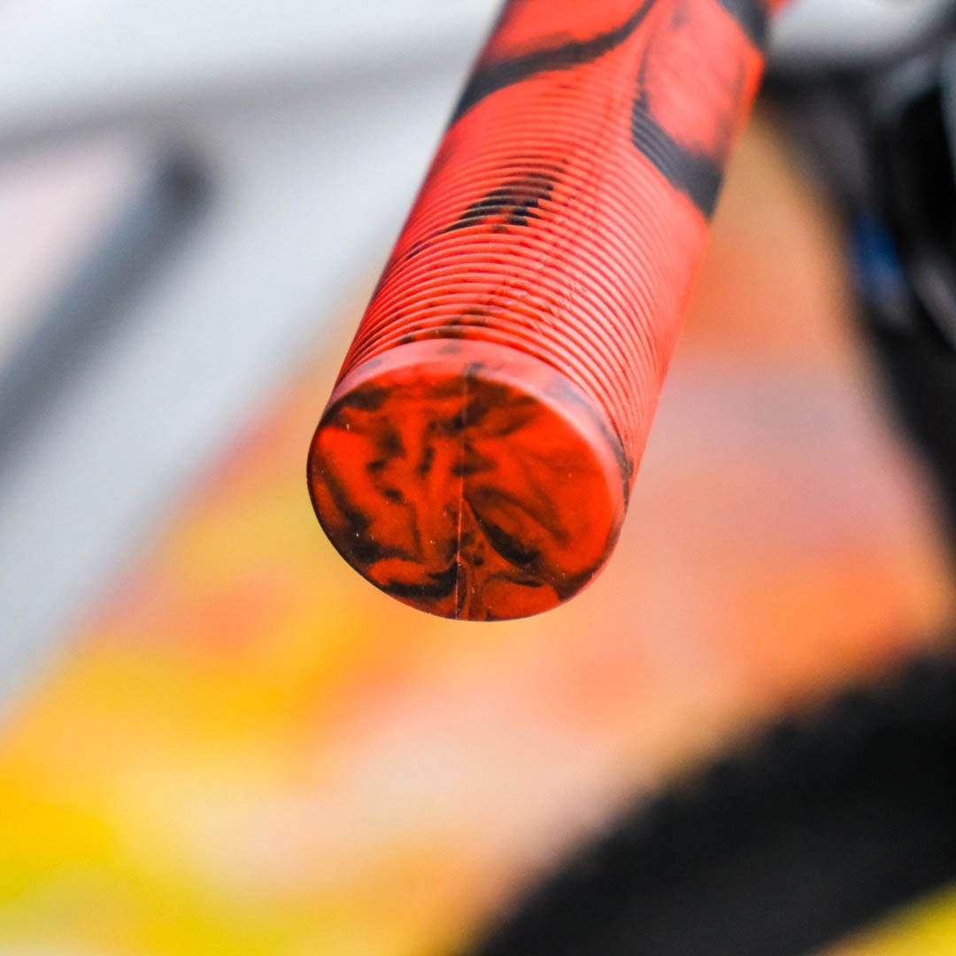 Töls Silicone Grips - Straight Handlebar Made Of With End Stopper