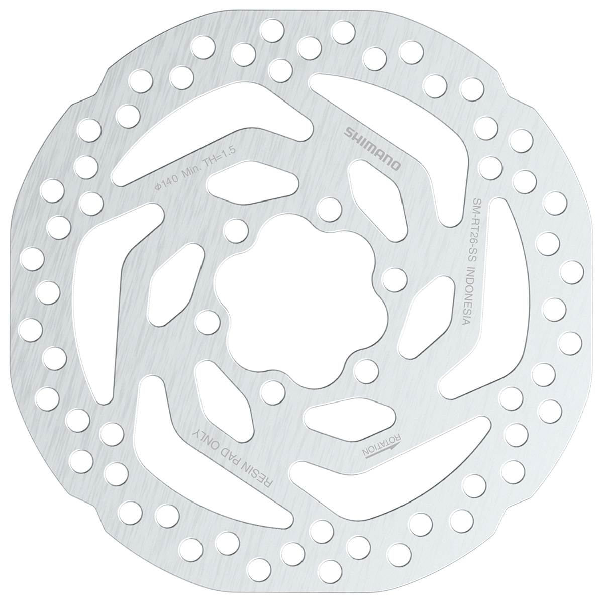 Produktbild von Shimano SM-RT26 Bremsscheibe - 6-Loch