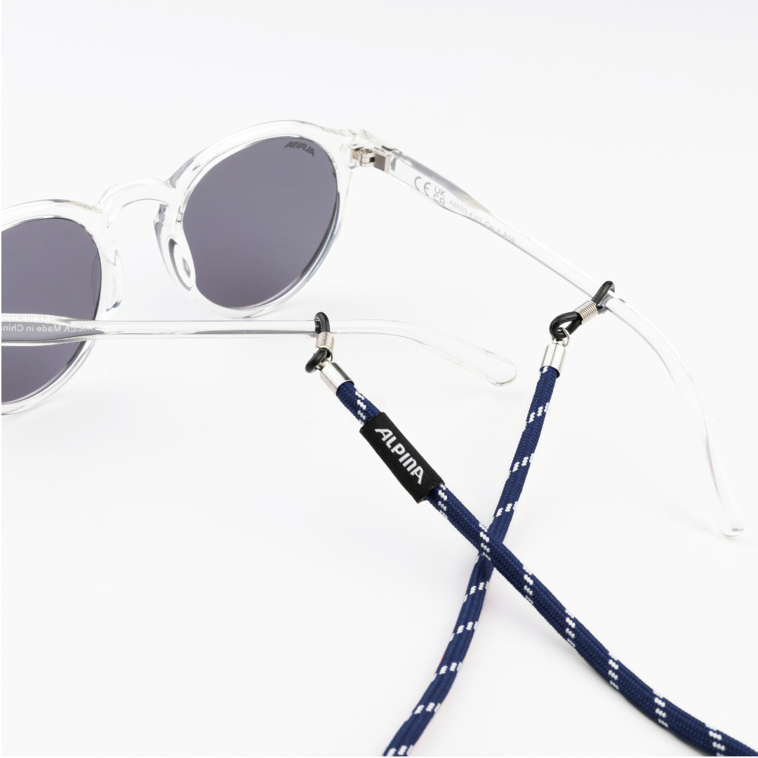 Alpina Eyewear Strap Lifestyle blue white BIKE24