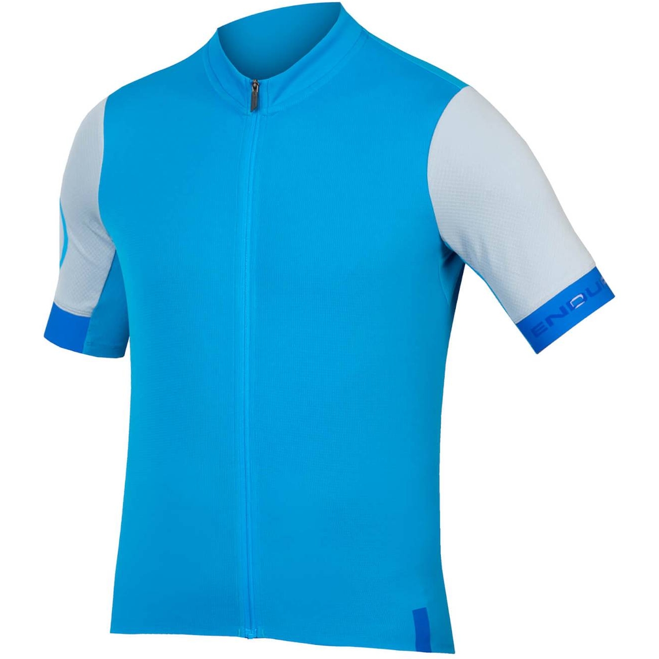 Image of Endura FS260 Short Sleeve Jersey Men - relaxed Fit - neon-blue