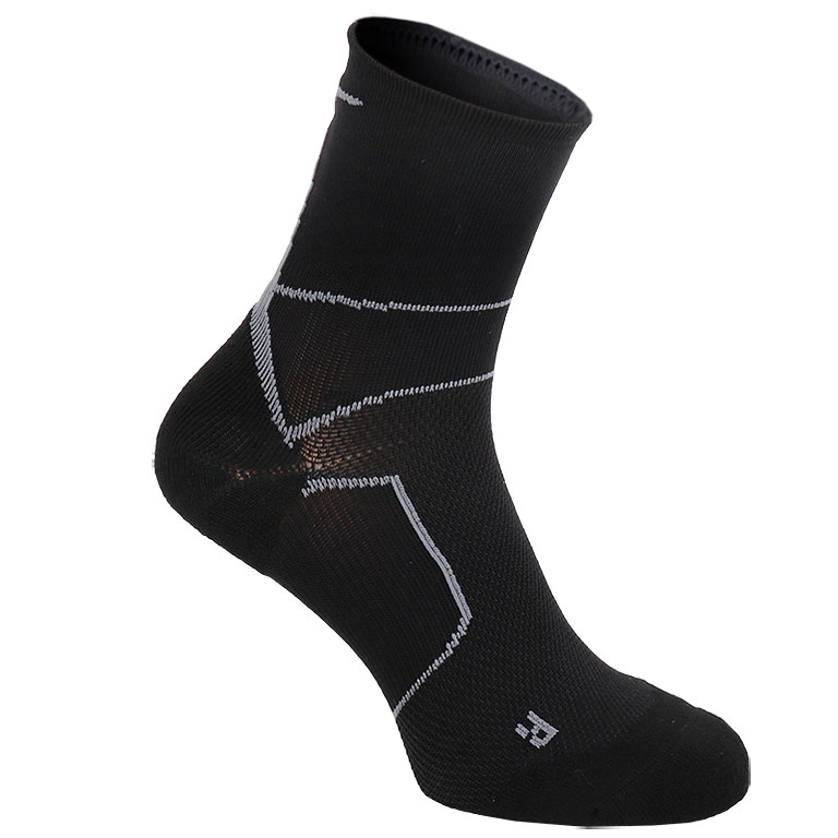 Picture of Mizuno ER Trail Socks - Black / Grey