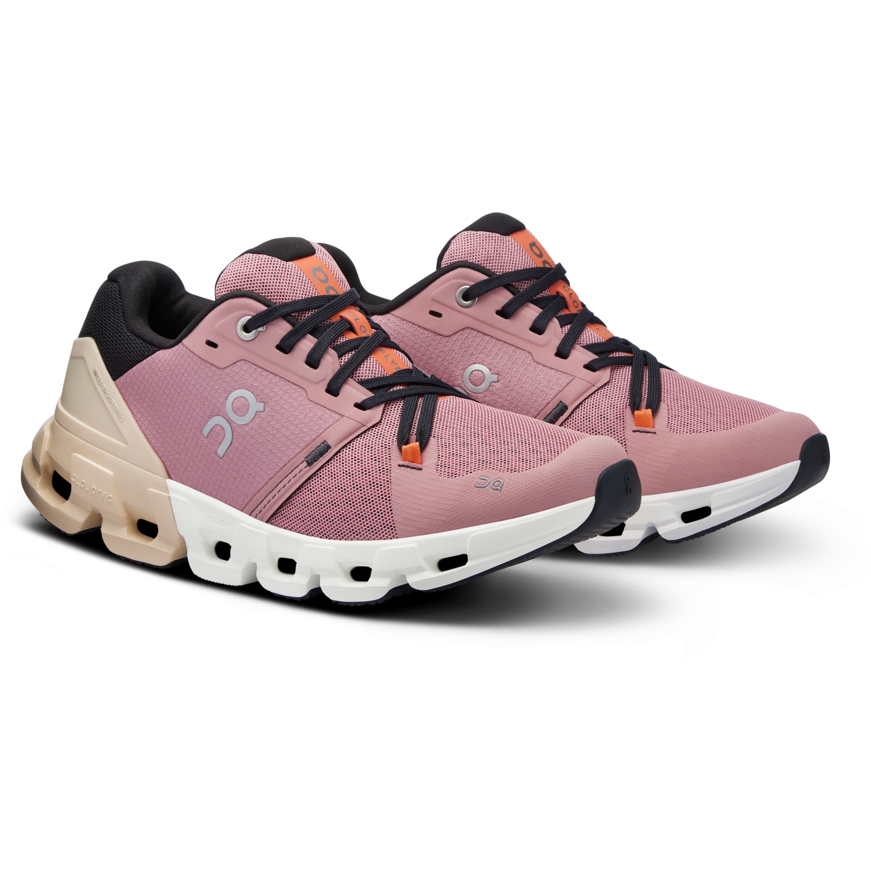 Picture of On Cloudflyer 4 Running Shoes Women - Dustrose &amp; Sand