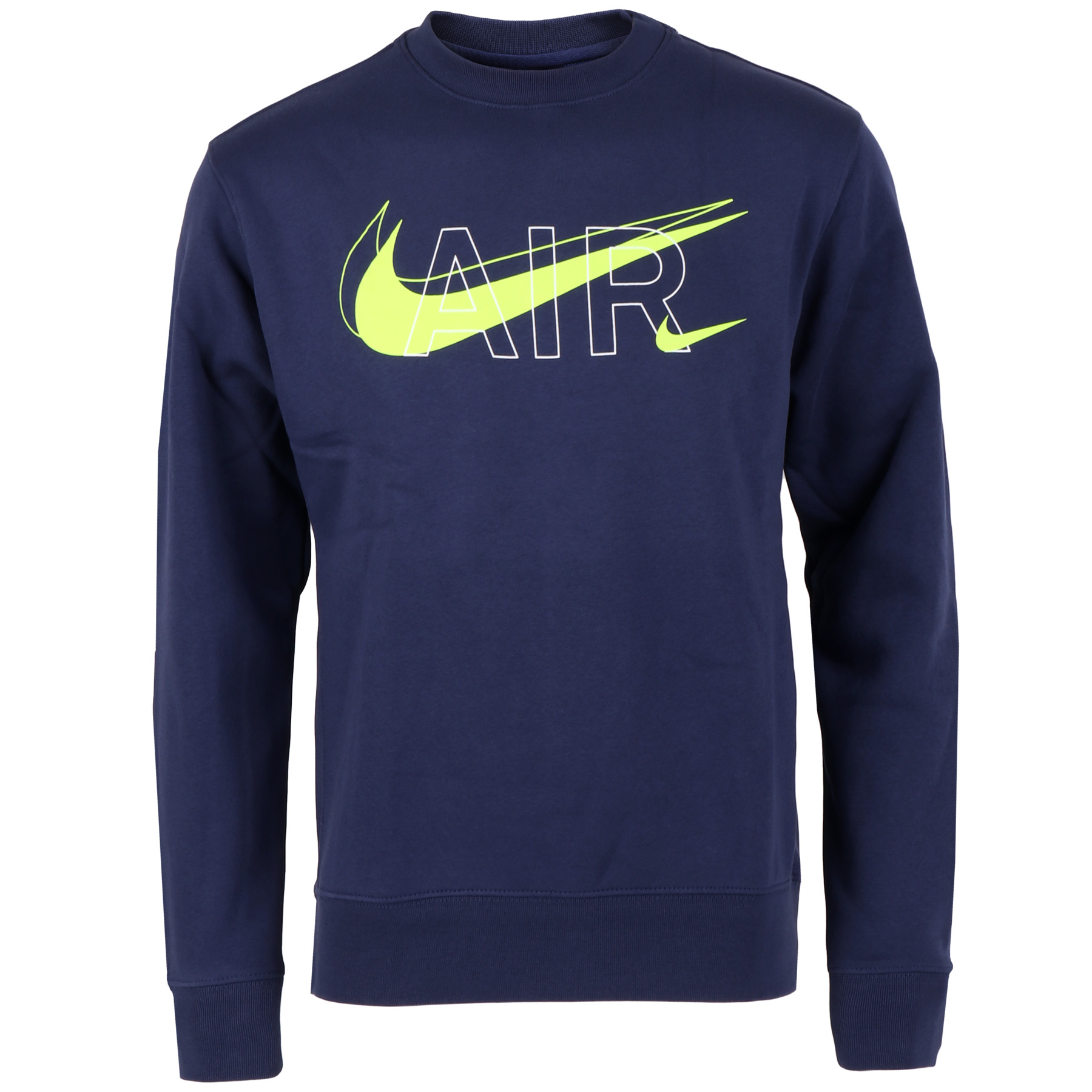 Nike Sportswear Fleece Crew Sweater Men - midnight navy DD9699-410 | BIKE24