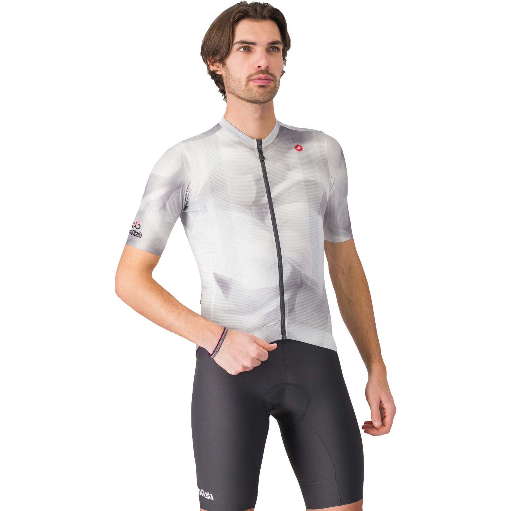 Мужская майка Castelli Giro d'Italia #Giro Espresso - разноцветно-серая 988
