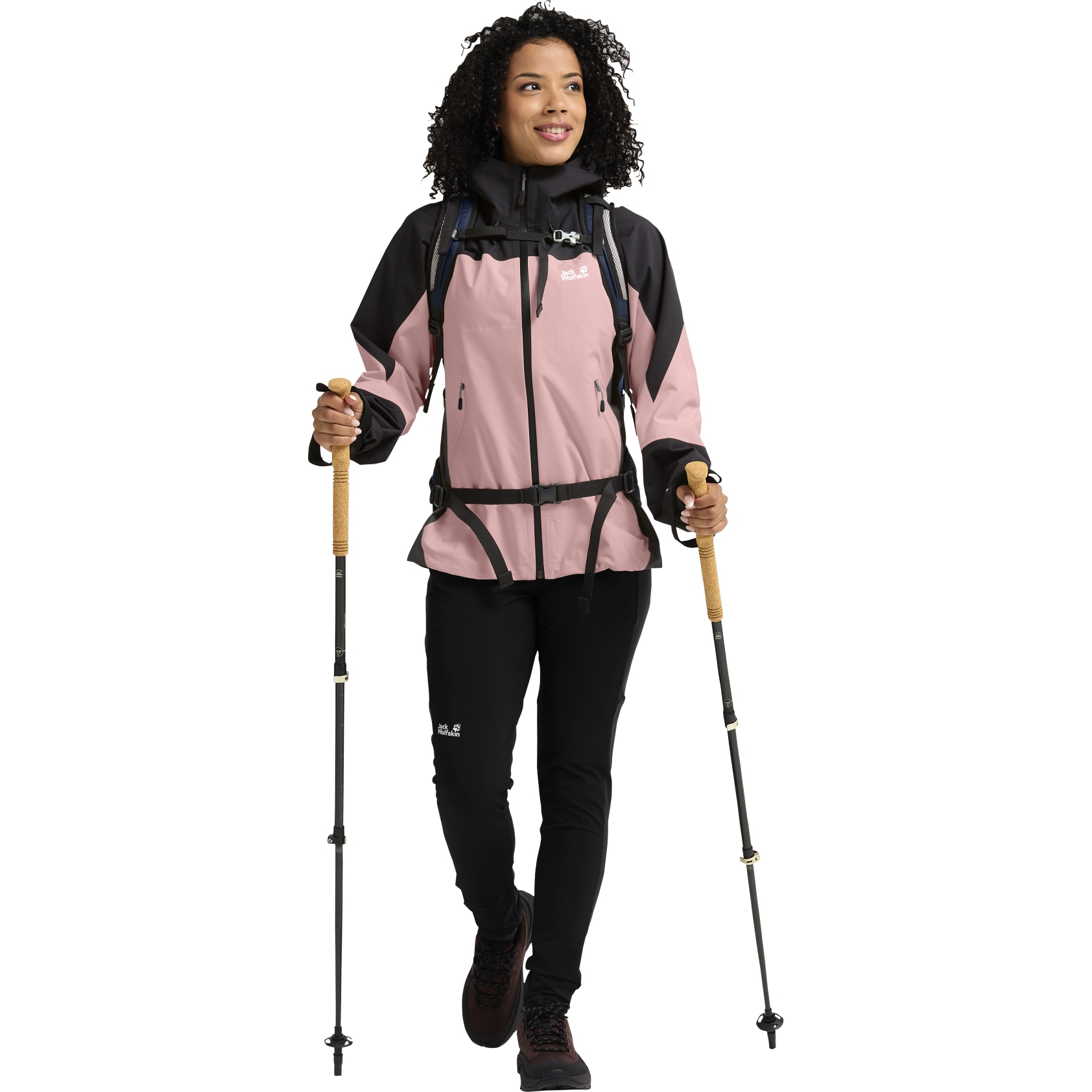 Jack Wolfskin Rockpaw 3L Jacket Women - rosegarden | BIKE24