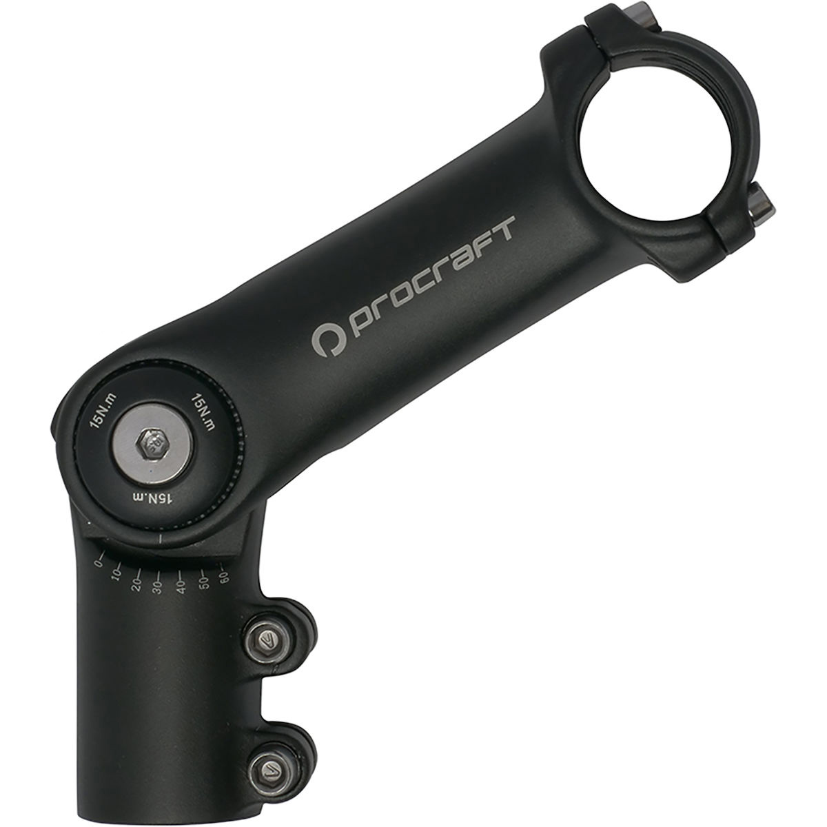 Picture of Procraft AL Adjustable Ahead 31.8 MTB Stem - matt black