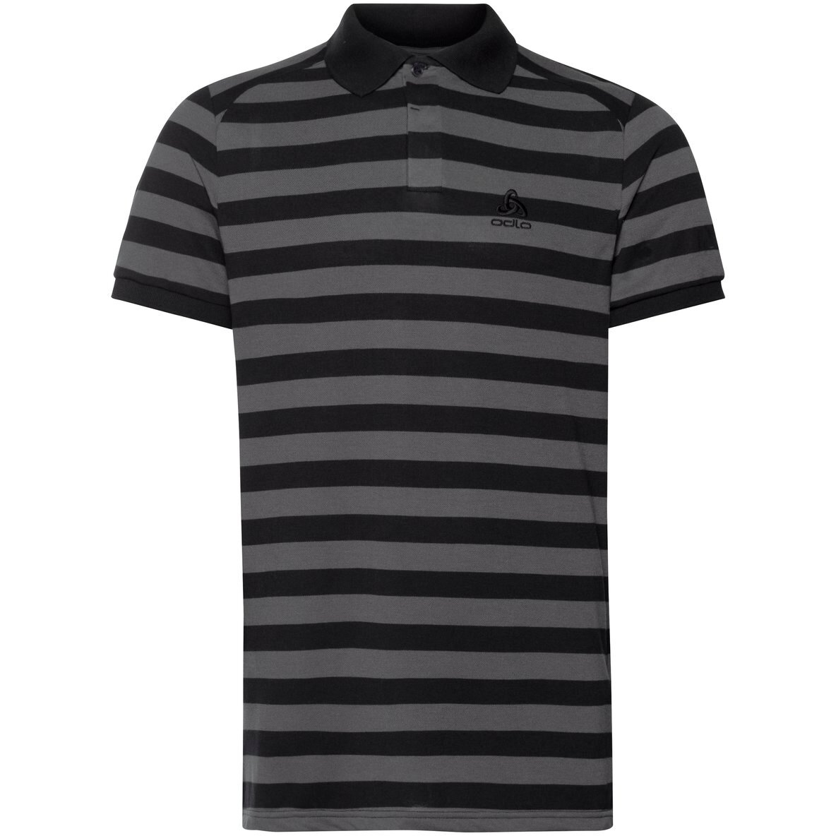 Picture of Odlo Concord Polo T-Shirt Men - black - new odlo graphite grey