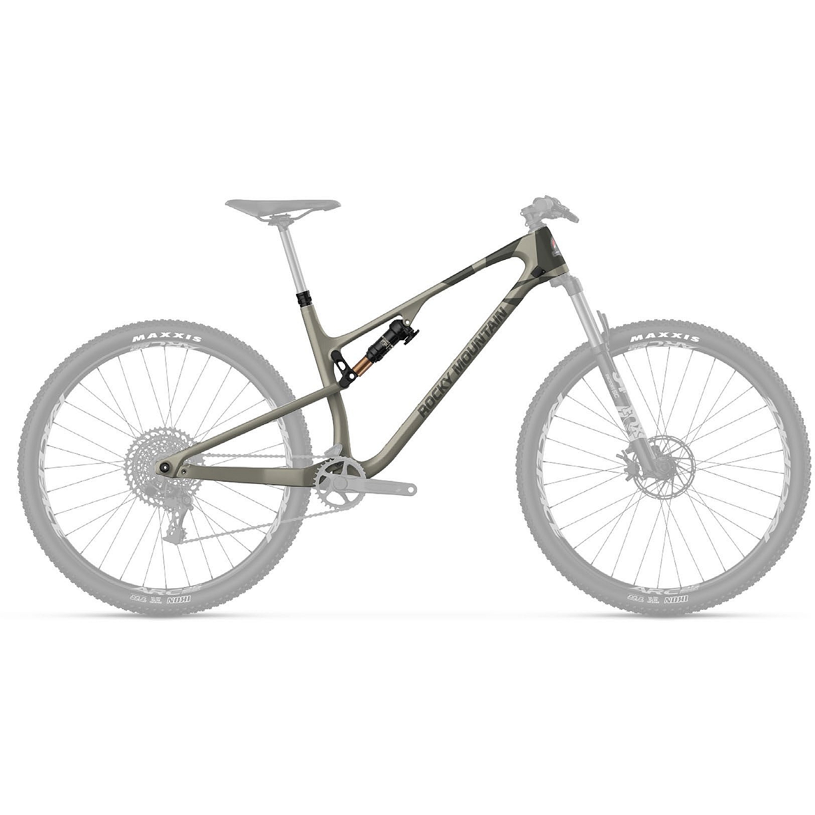 Picture of Rocky Mountain ELEMENT Carbon - Frameset - 2024 - 29&quot; - beige / grey