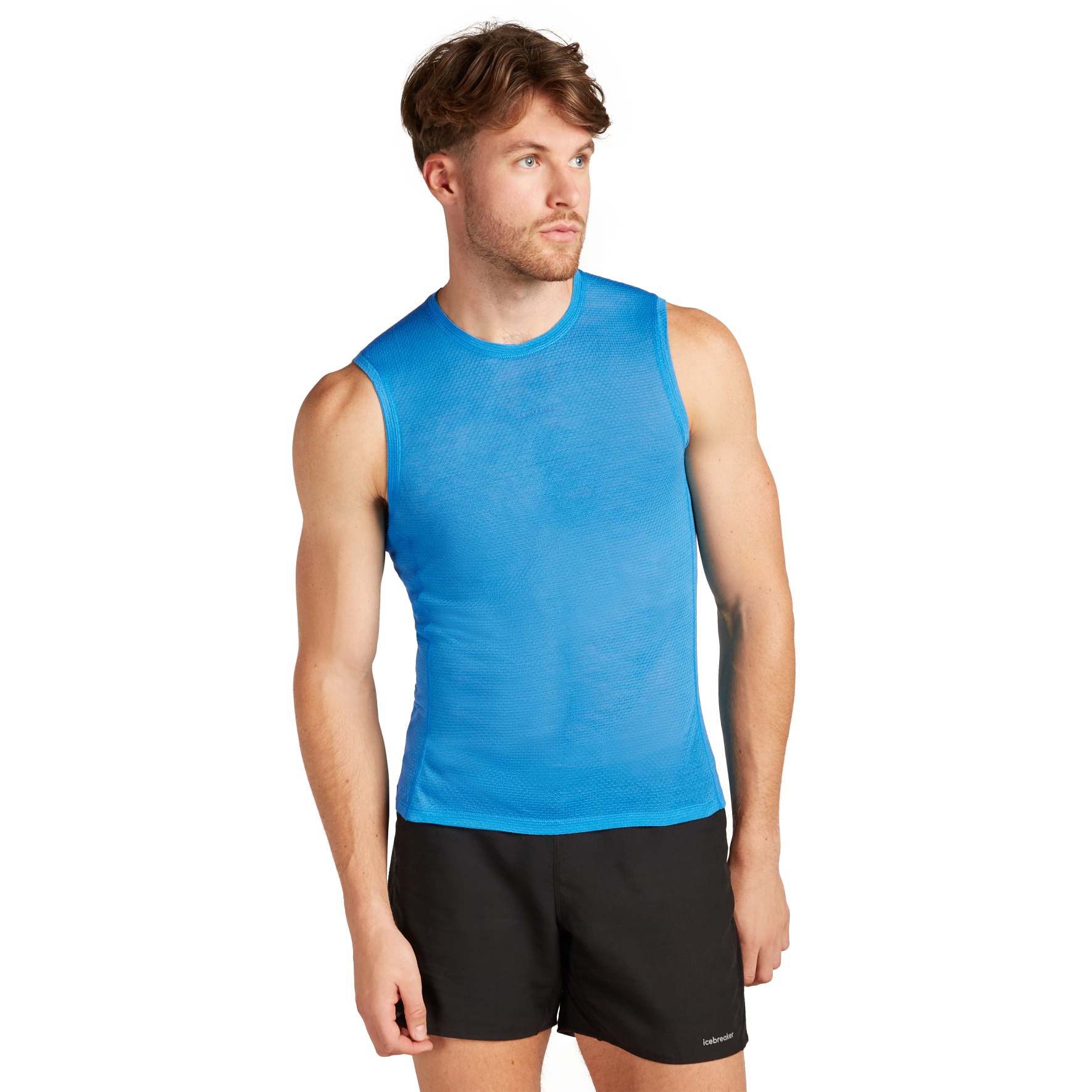 Produktbild von Icebreaker Merino 75 Cool-Lite™ Featherlight™ Tanktop Herren - Arctic