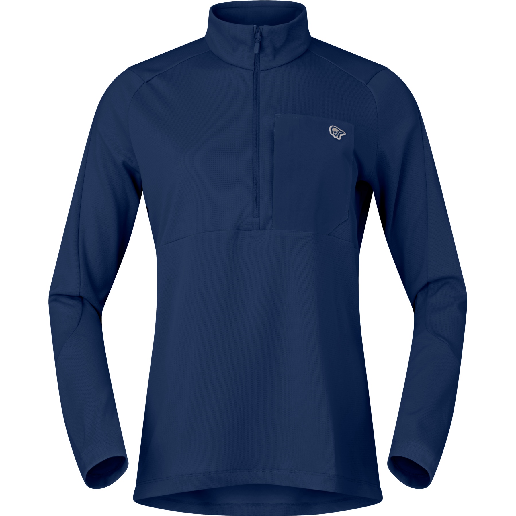 Picture of Norrona femund warm1 Half-Zip Shirt Women - Indigo Night
