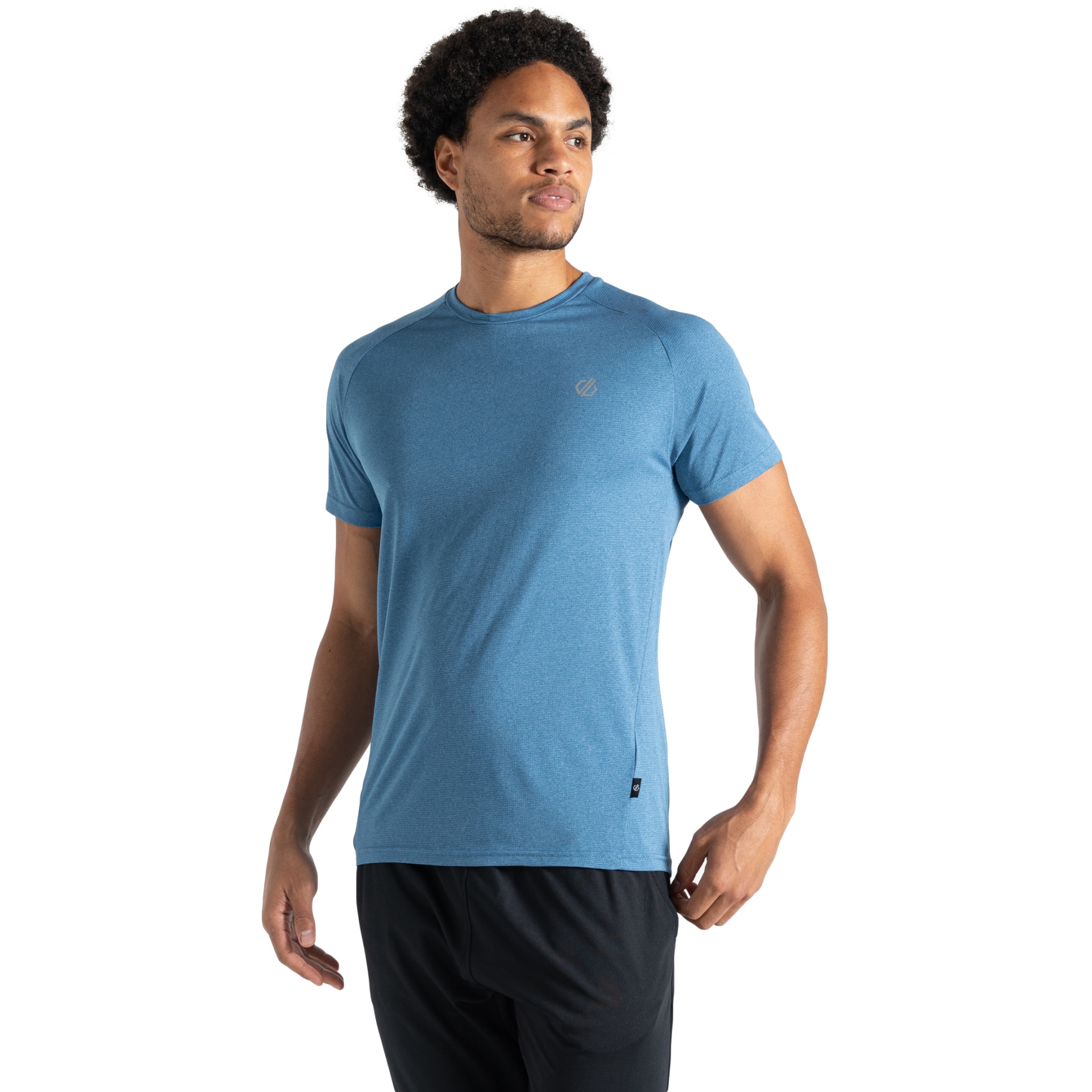 Picture of Dare 2b Accelerate Tee Men - Q3S Coronet Blue Marl