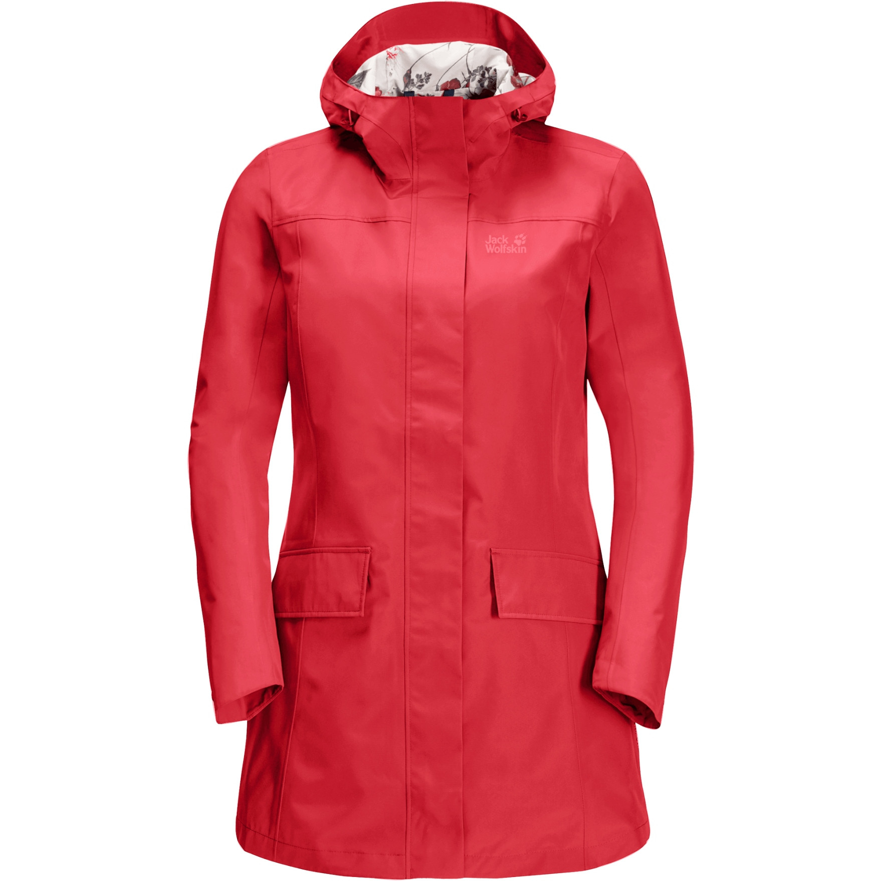 Picture of Jack Wolfskin Cape York Paradise Coat Women - tulip red