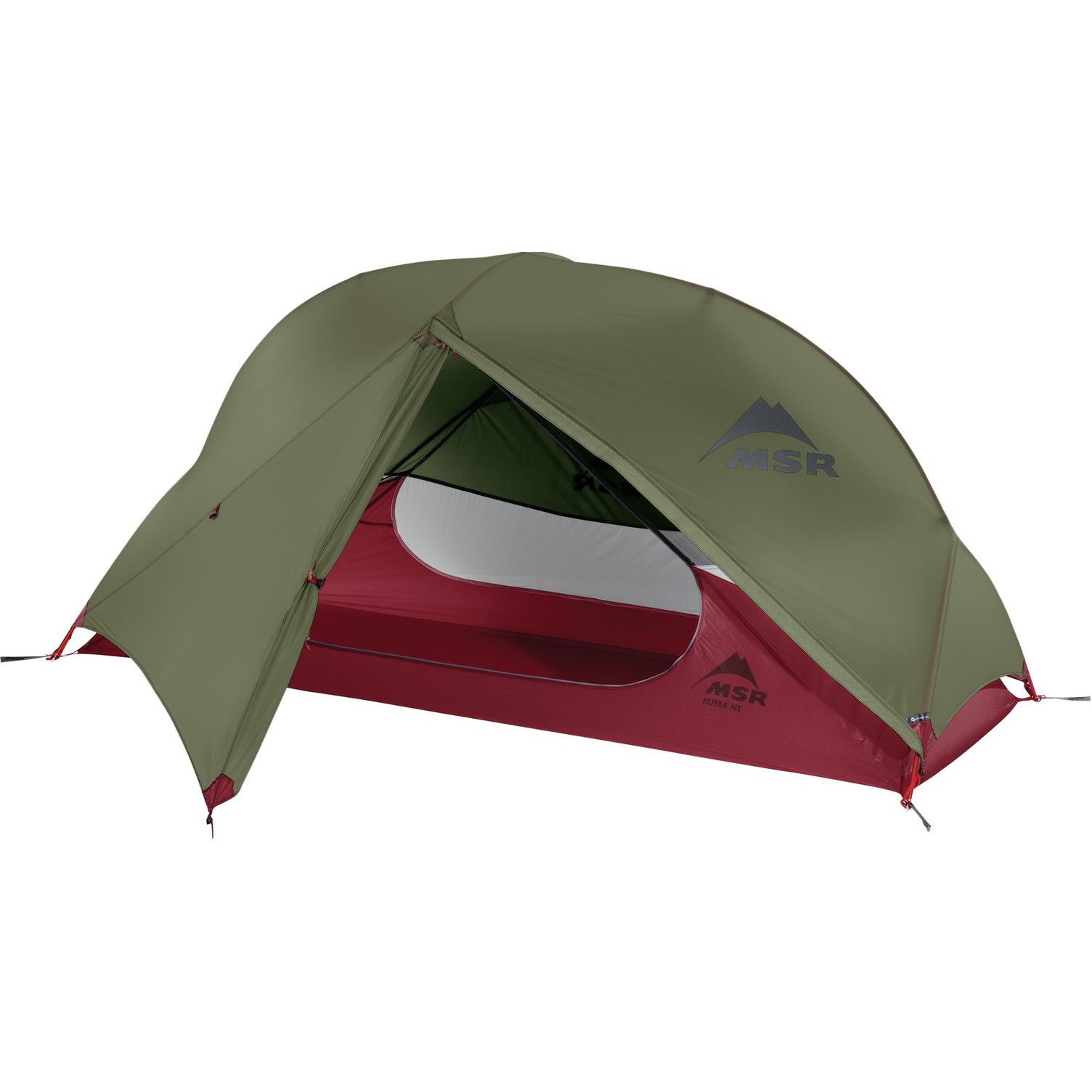 Image of MSR Hubba NX Solo UL Tent - green