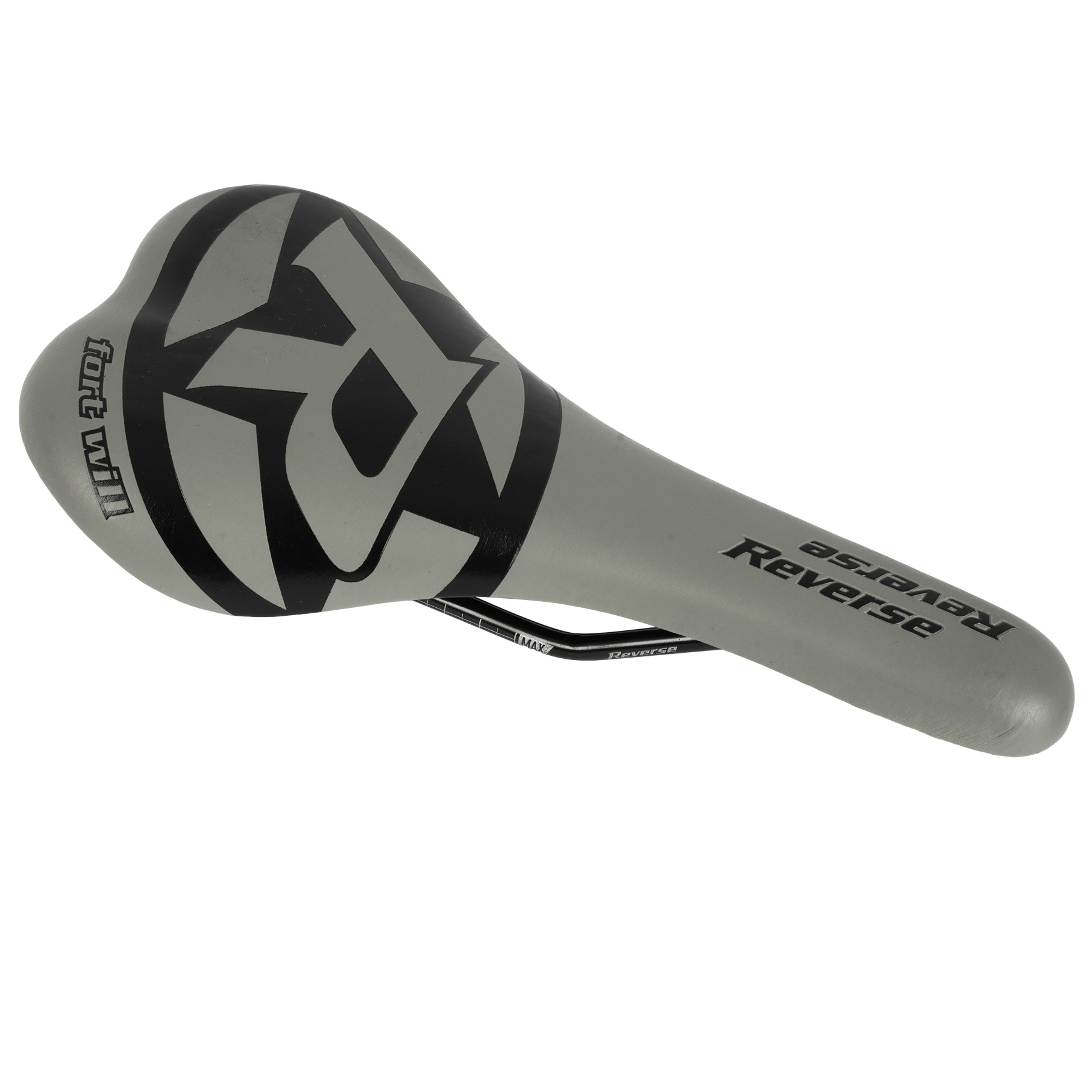 Picture of Reverse Components Fort Will Saddle CrMo Style - grey / black