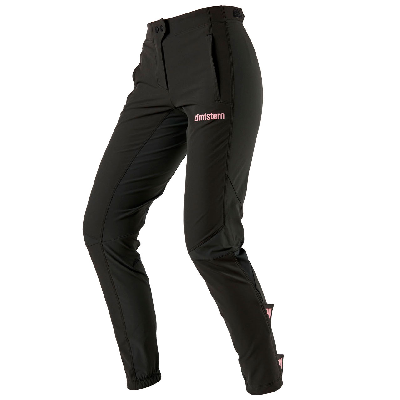 Picture of Zimtstern Shelterz Women&#039;s MTB-Softshell Pants - Pirate Black/Pirate Black