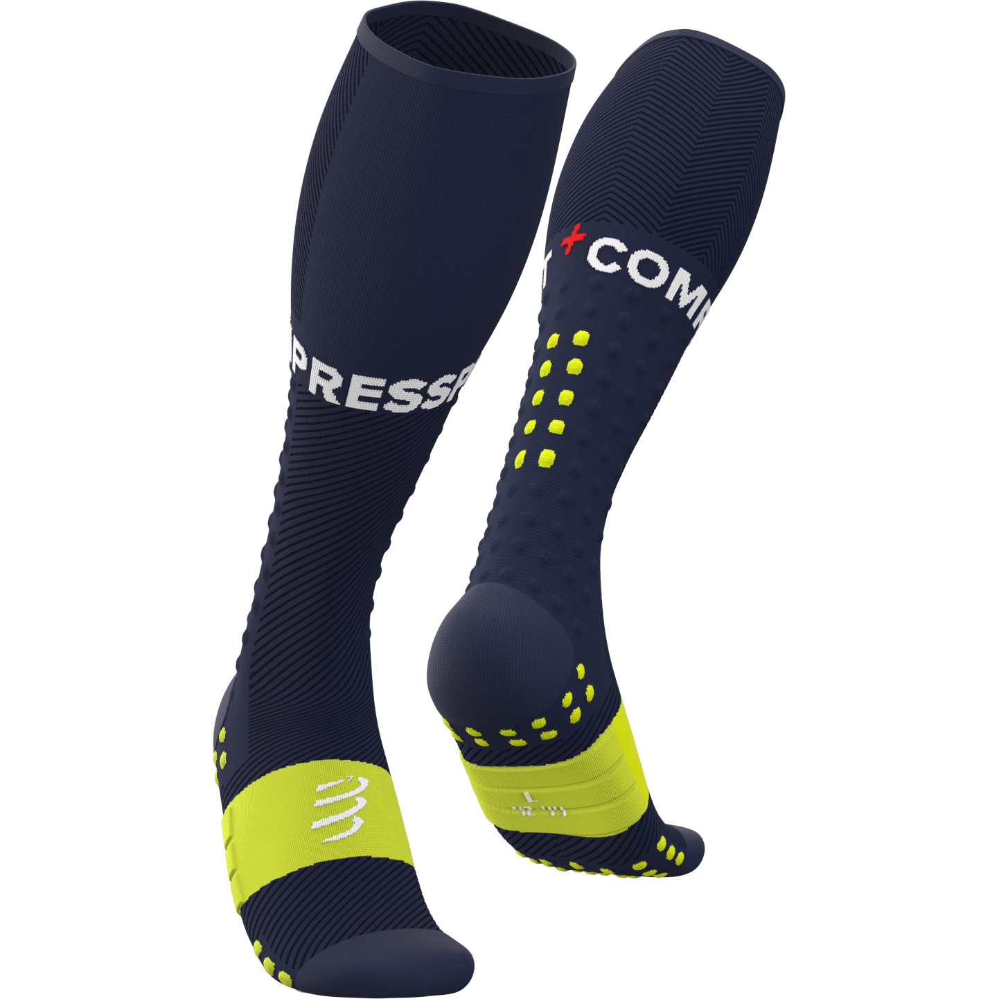 Image of Compressport Full Socks Run with Compression - sodalite blue