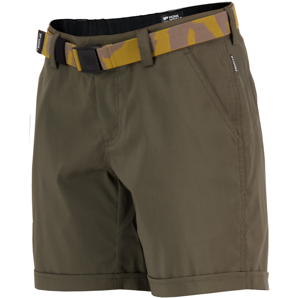 Picture of Mons Royale Drift Shorts Women - olive night