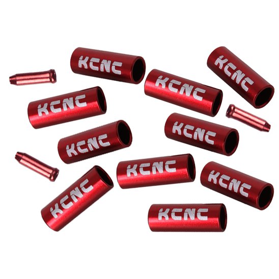 Produktbild von KCNC Endhülsen Set für Bremszüge und Bremszugaußenhüllen - farbig