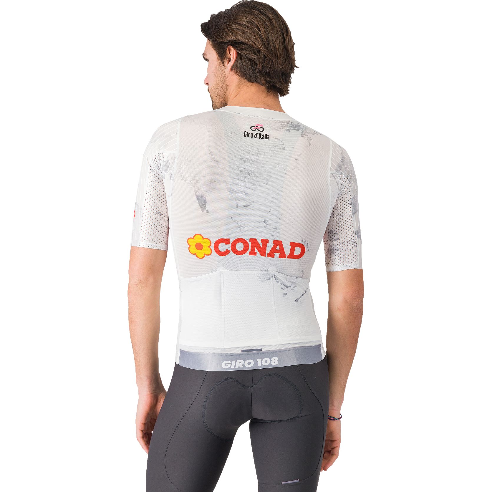 Castelli Giro d'Italia #Giro108 Race 8S Jersey Men - white