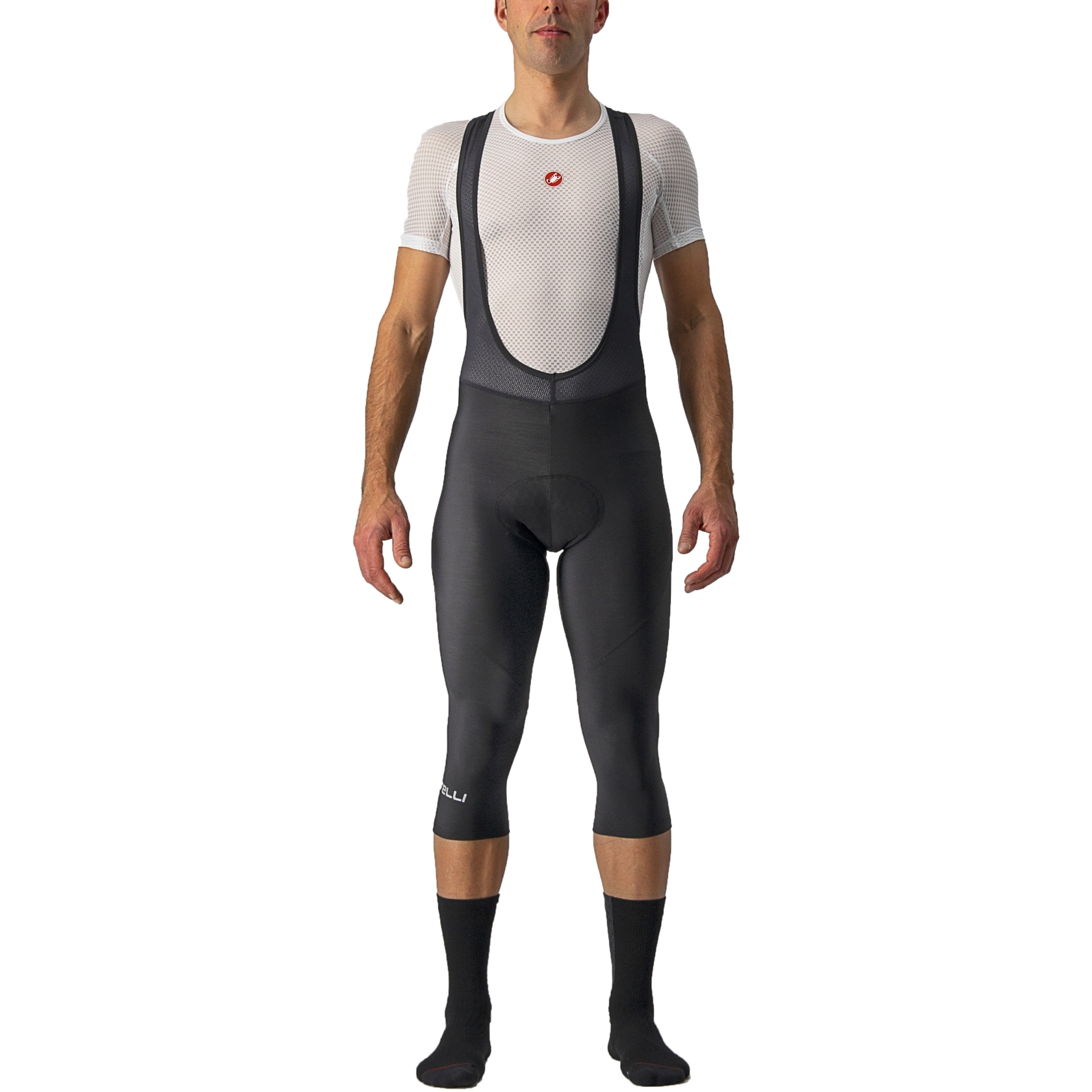 Castelli Entrata Thermal Bibknicker Men - black | BIKE24