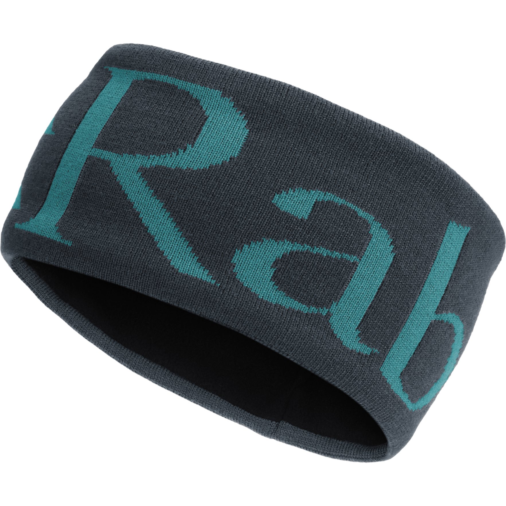Produktbild von Rab Knitted Logo Stirnband - ebony