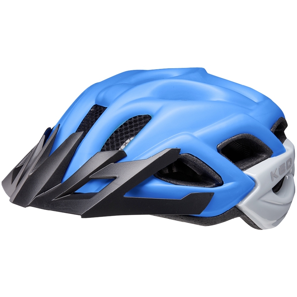 Image of KED Status Junior Helmet - blue black matt