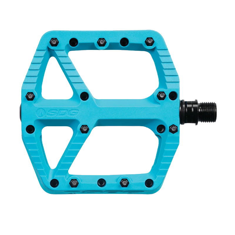 Picture of SDG Comp Flat Pedals - turquoise