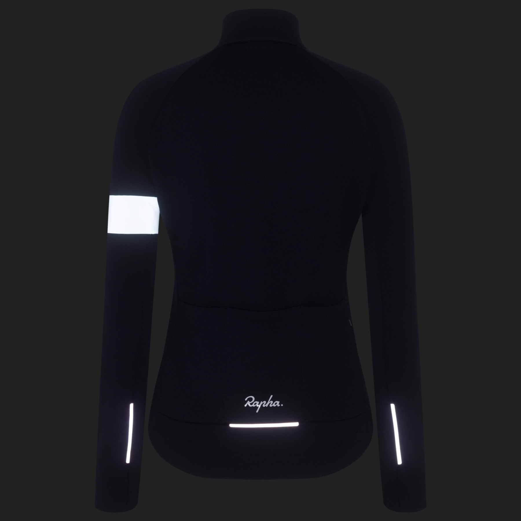 Rapha Core Thermal Long Sleeve Jersey Men - fudge/white