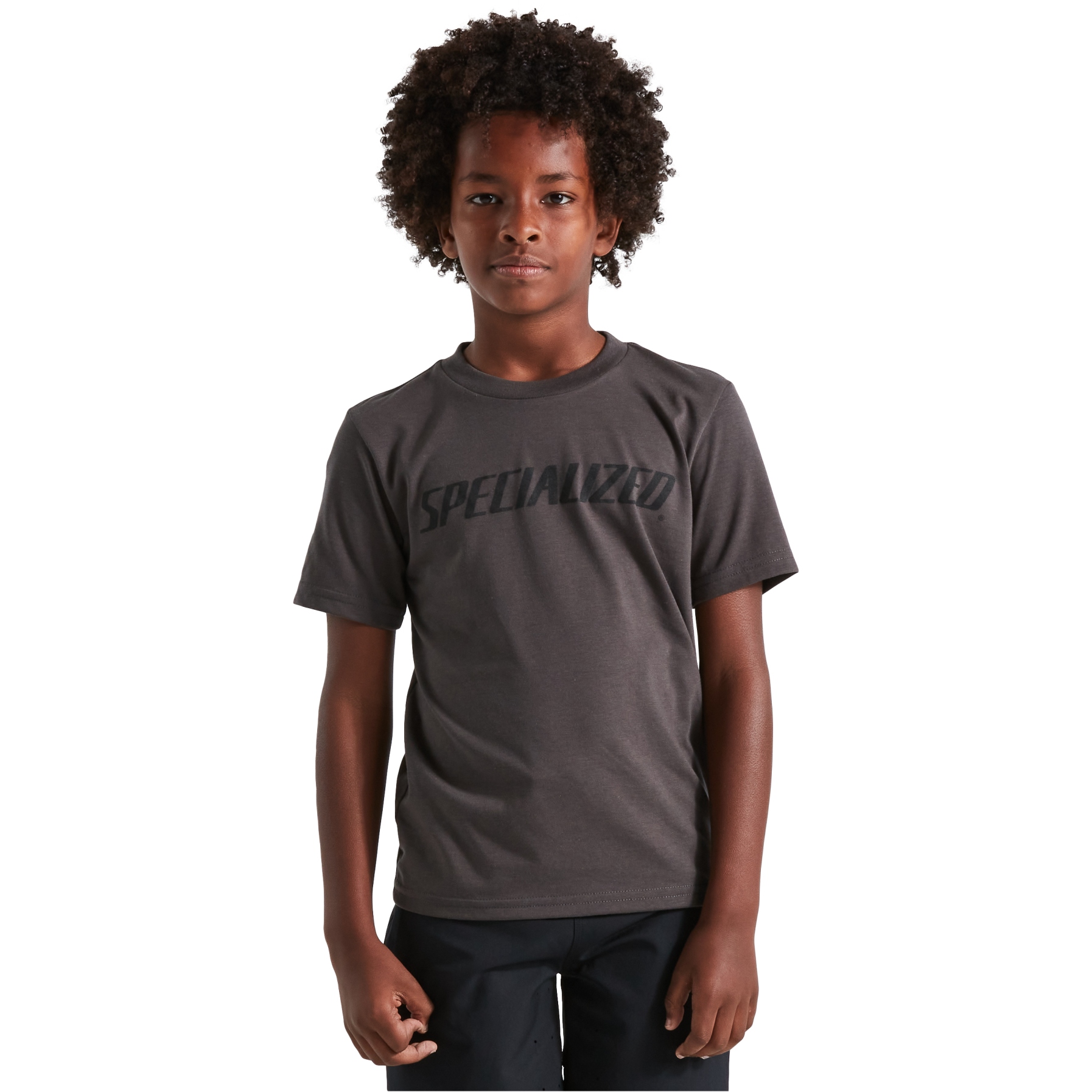 Picture of Specialized Wordmark T-Shirt Kids - charcoal