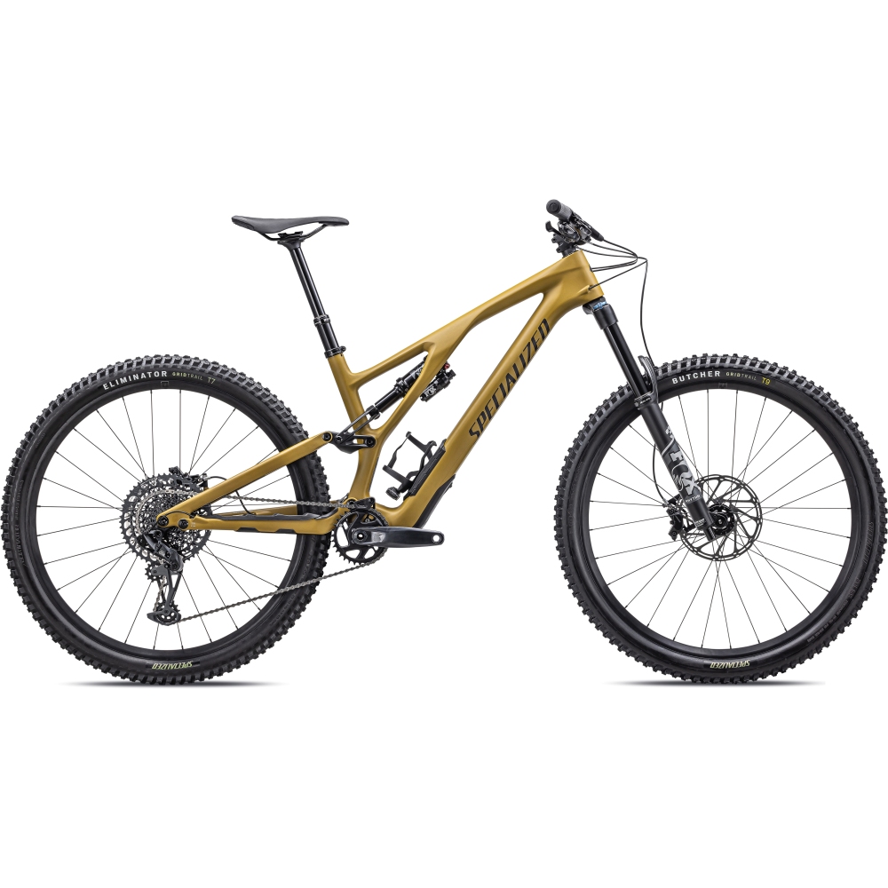 Picture of Specialized STUMPJUMPER EVO COMP - 29&quot; Carbon Mountainbike - 2023 - satin harvest gold / midnight shadow