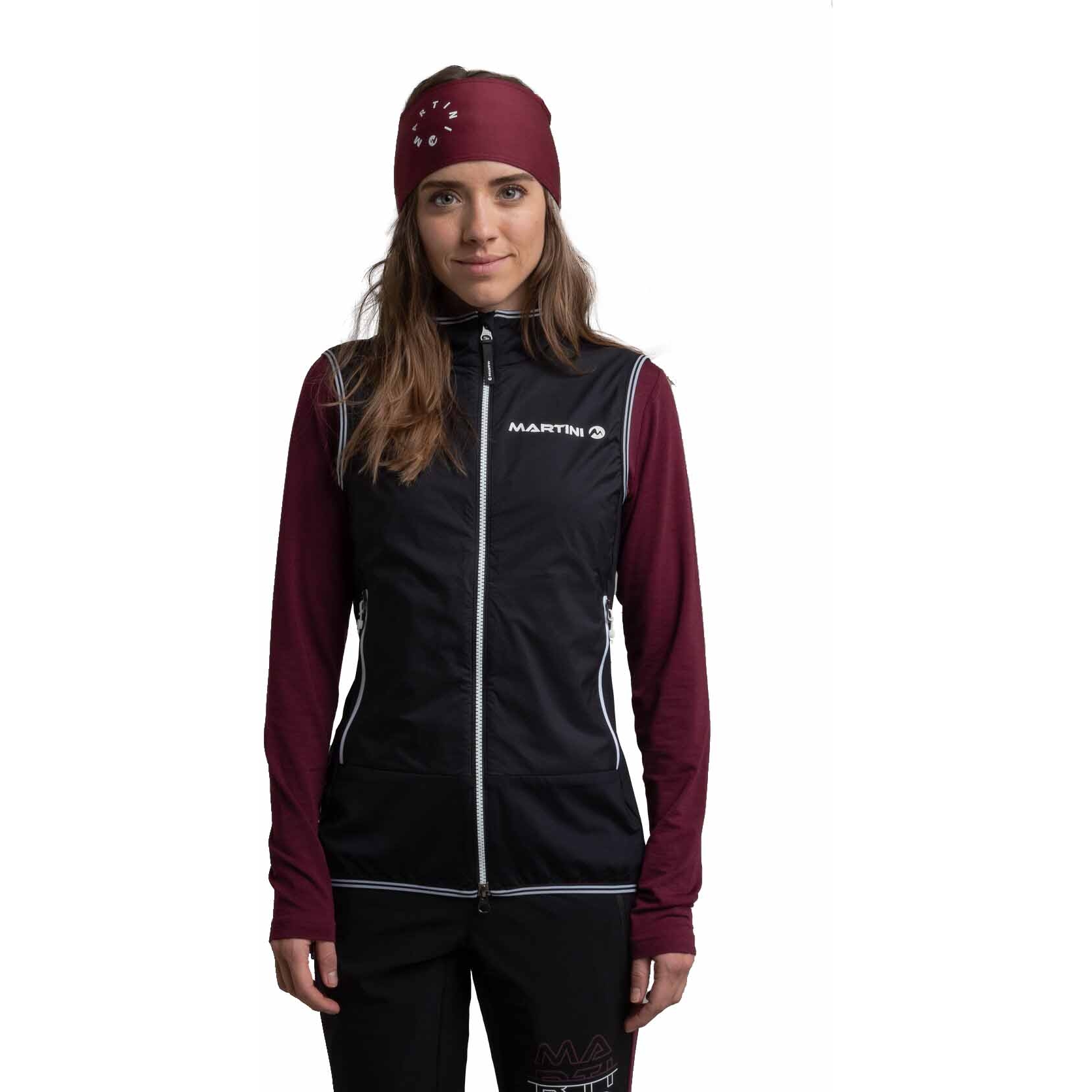 Picture of Martini Sportswear Intense Women&#039;s Gilet - black/black