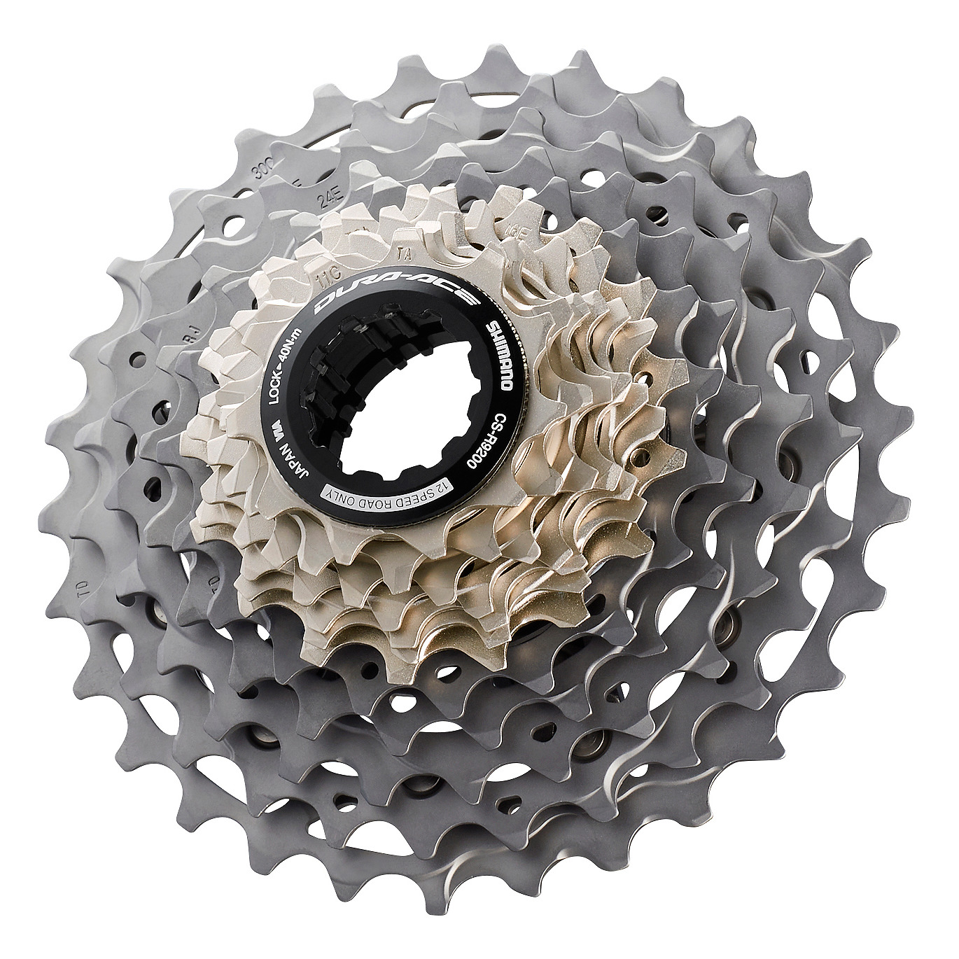Picture of Shimano Dura Ace CS-R9200 Cassette 12-speed - silver