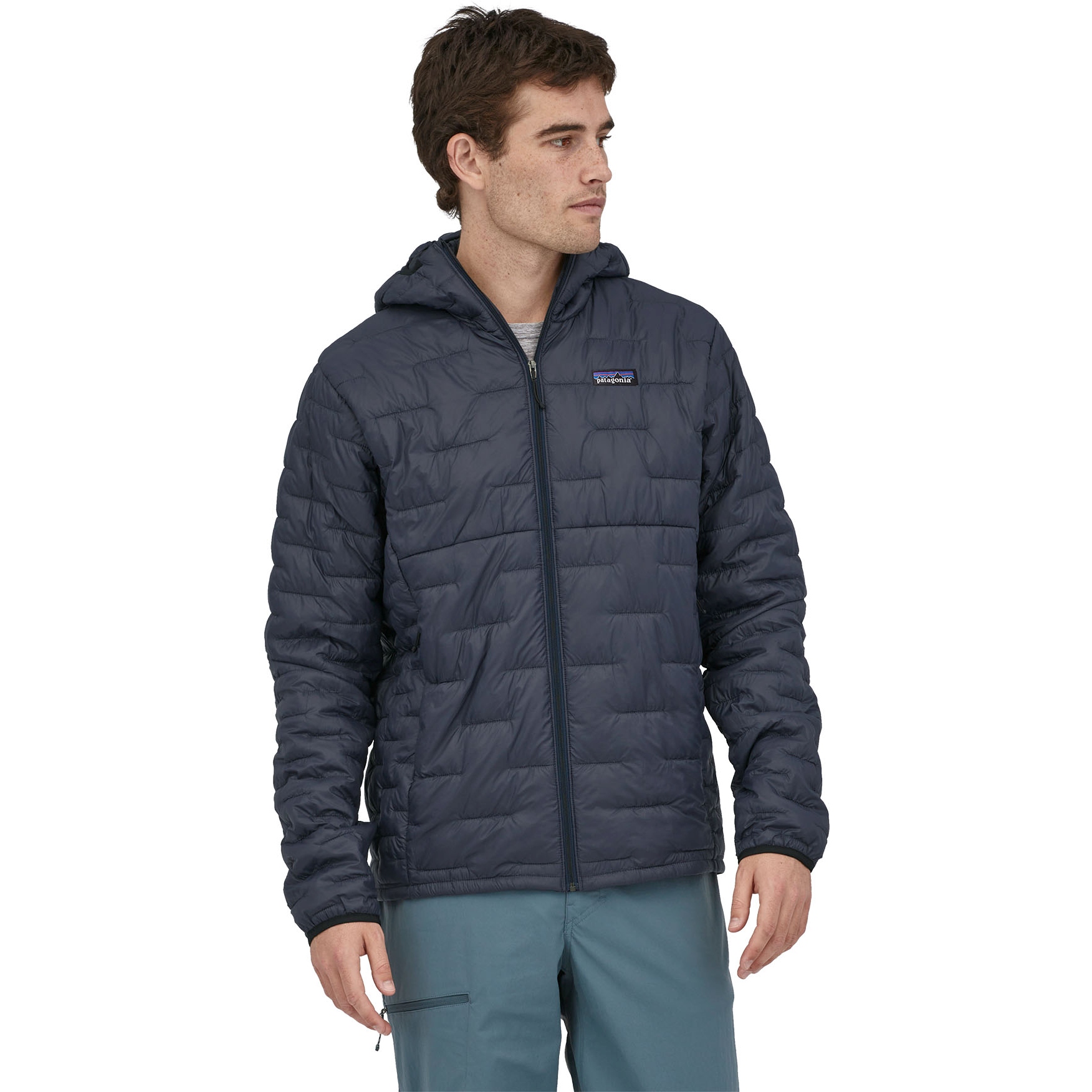 Patagonia Men's Micro Puff Hoody - Smolder Blue | BIKE24