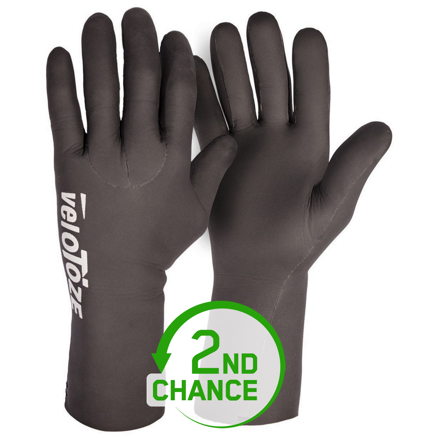 Picture of veloToze Waterproof Cycling Gloves - black - 2nd Choice