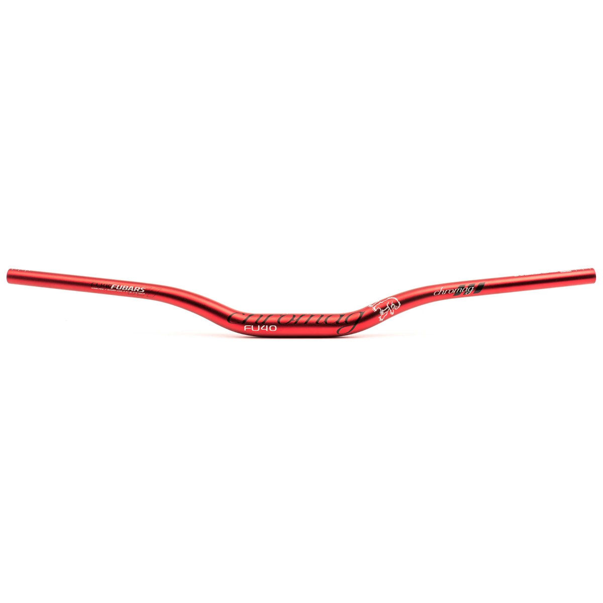 Image of CHROMAG Fubars FU40 Rizer Bar 31.8 MTB Handlebar - 800mm - red
