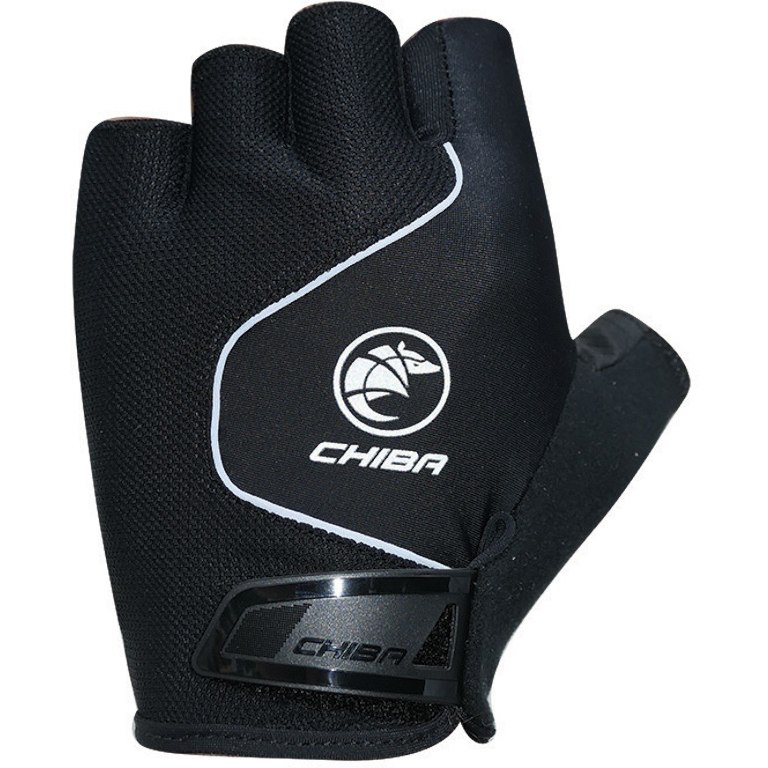 Produktbild von Chiba Cool Air Kurzfinger-Handschuhe - schwarz