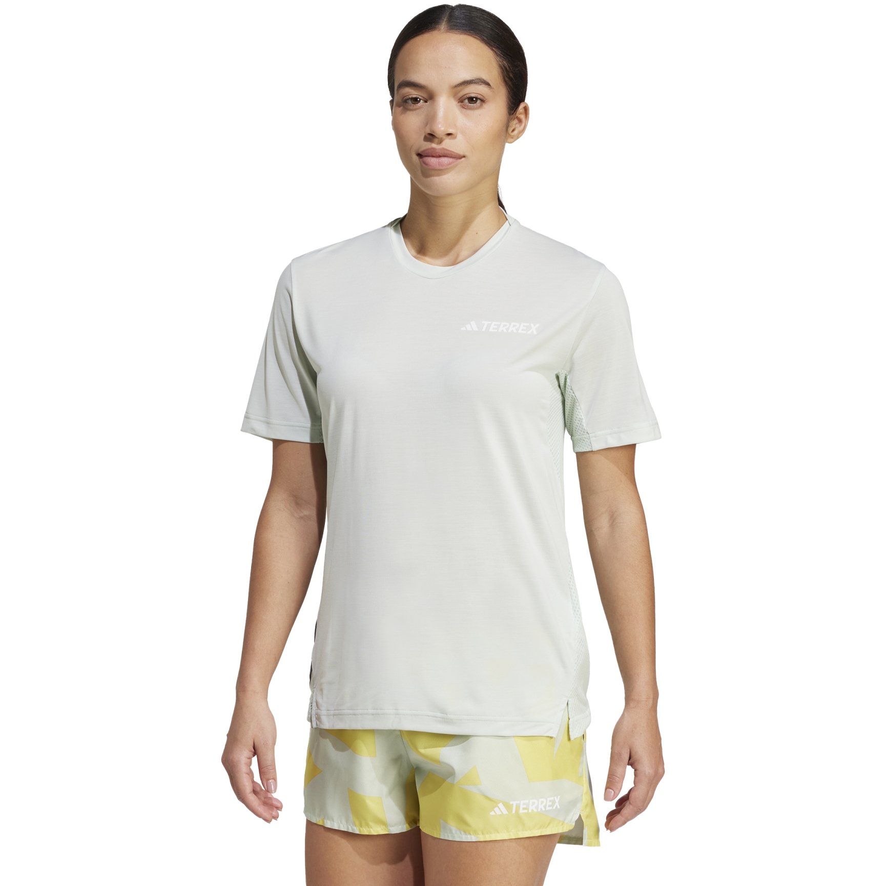 Picture of adidas TERREX Xperior Tee Women - linen green JN8144