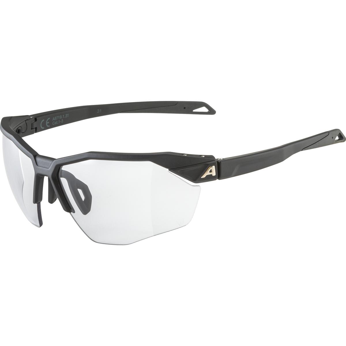 Picture of Alpina Twist Six HR V Glasses - black matt / Varioflex black