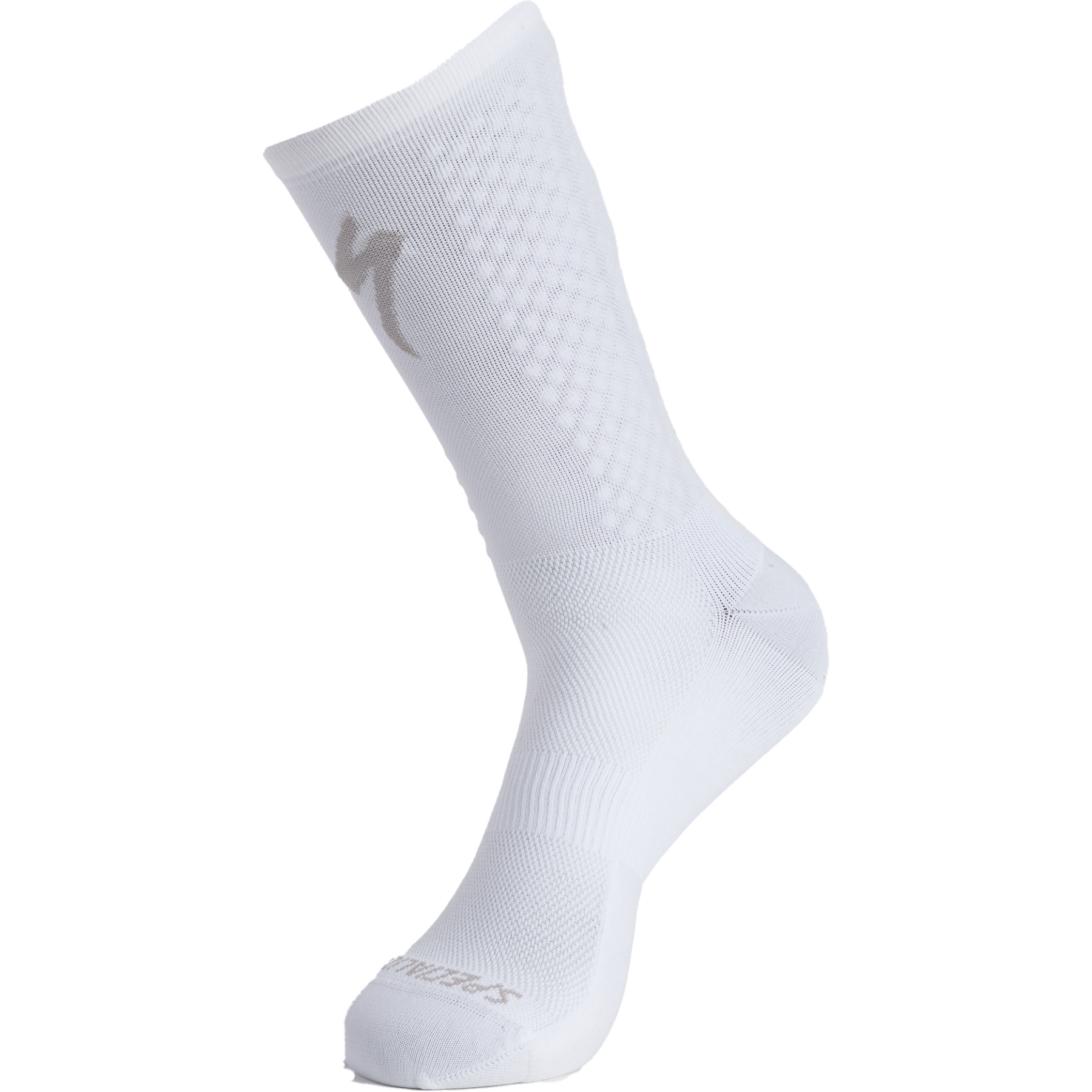 Picture of Specialized Knit Tall Socks - white/silver