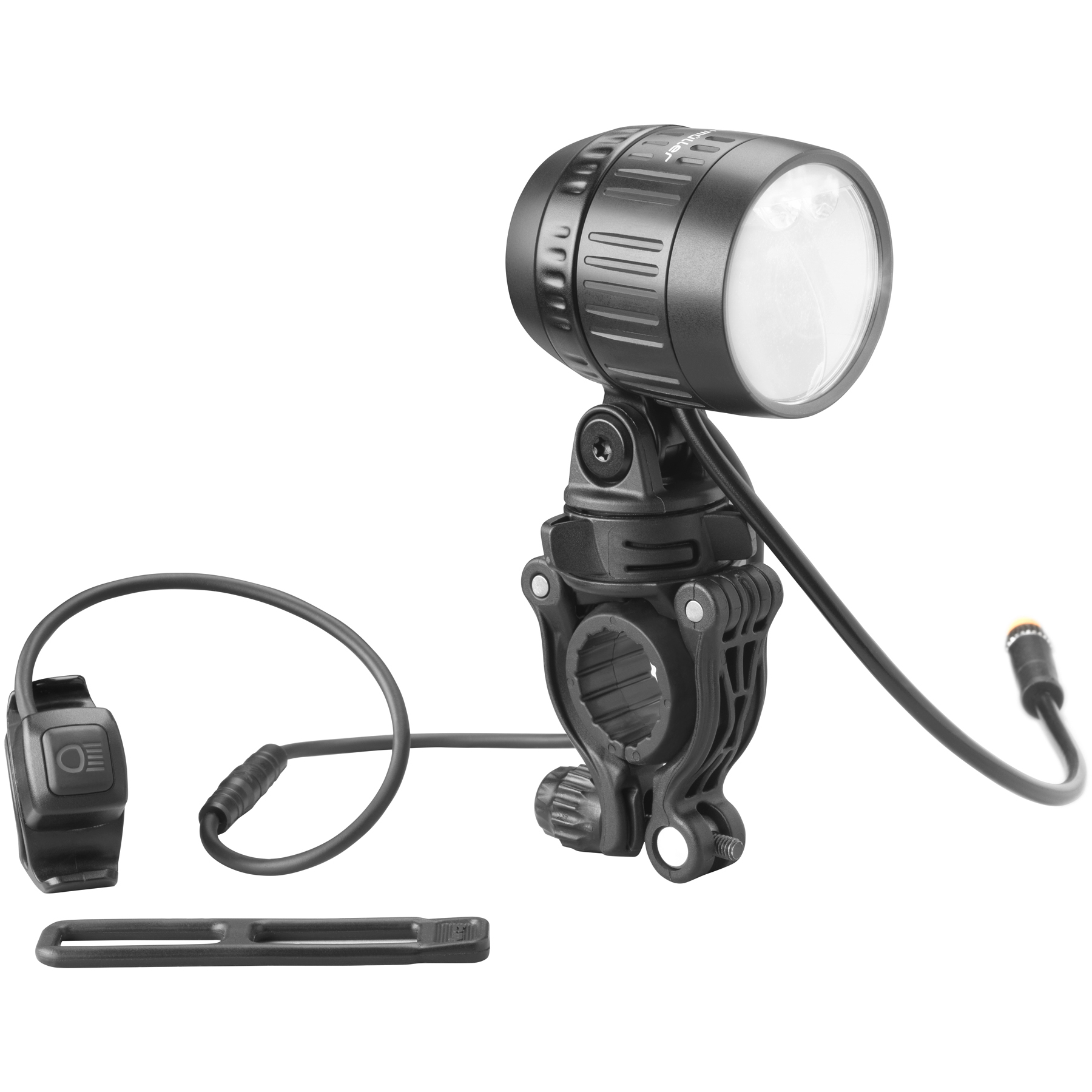 Image of Busch + Müller IQ-XM Speed Front Light with High Beam - 168/35LA-01 - black