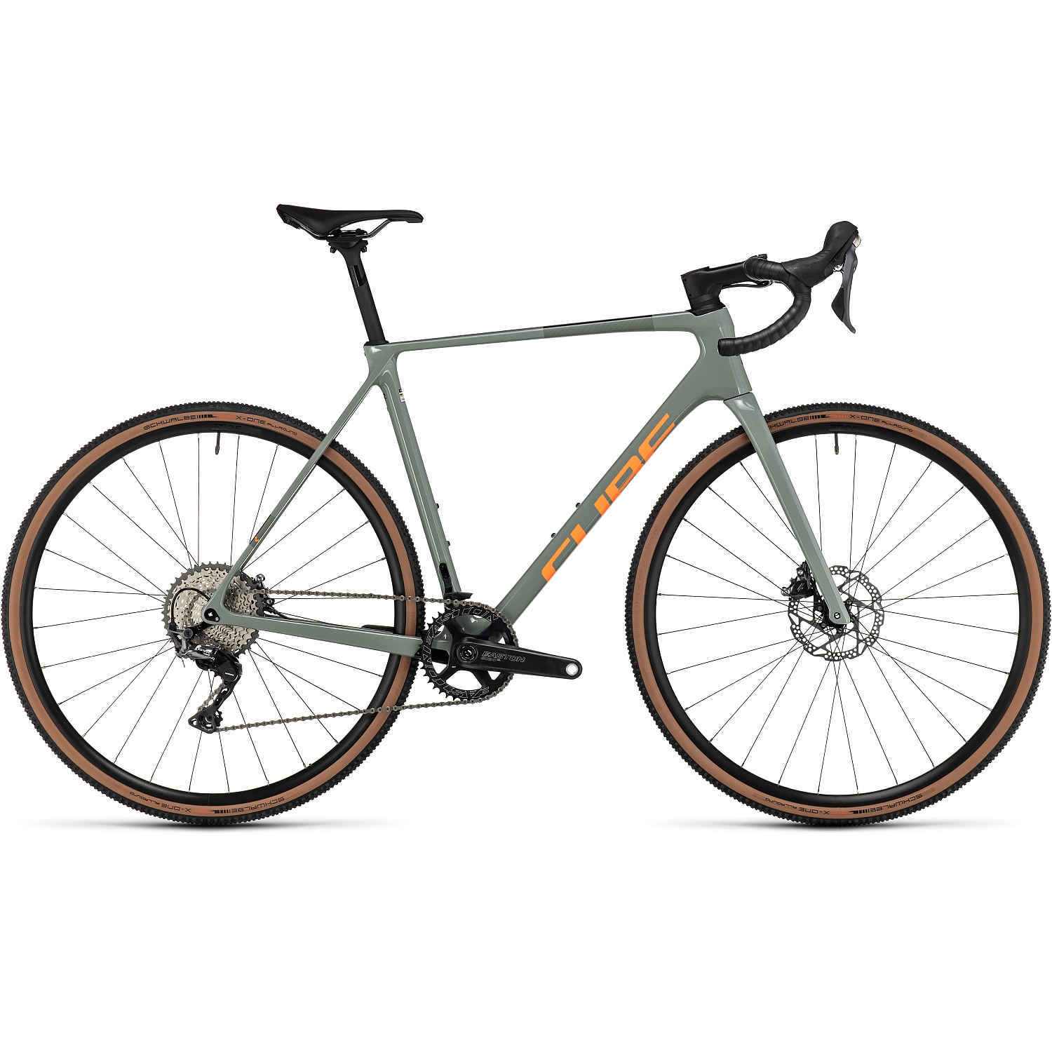 Produktbild von CUBE CROSS RACE C:62 Pro - Carbon Cyclocross Bike - 2023 - swampgrey / orange