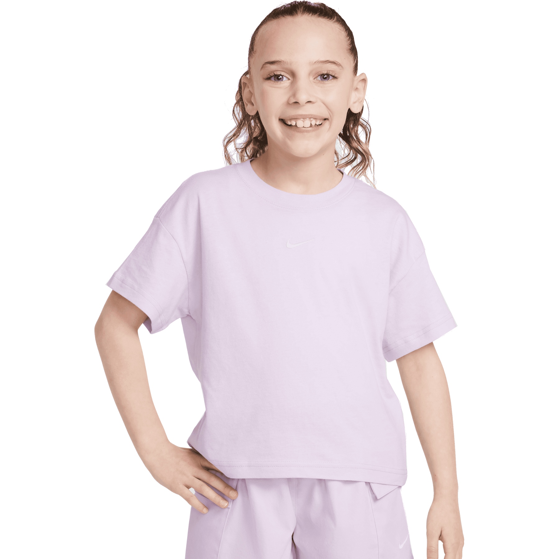 Produktbild von Nike Sportswear Essential T-Shirt ältere Mädchen - doll FZ5559-537