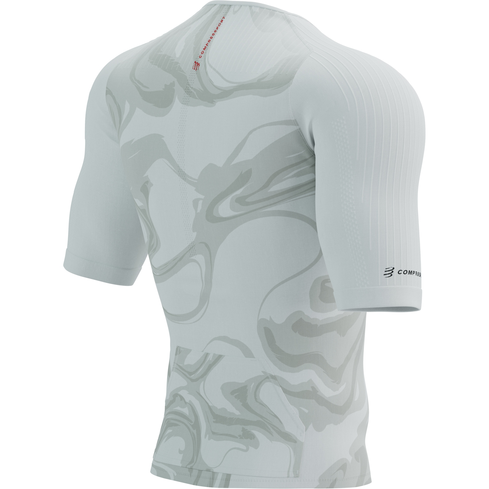 ウェア Men's Tri Postural Short-Sleeve Top Compressport Tri Postural Aero Short Sleeve Top Men - white