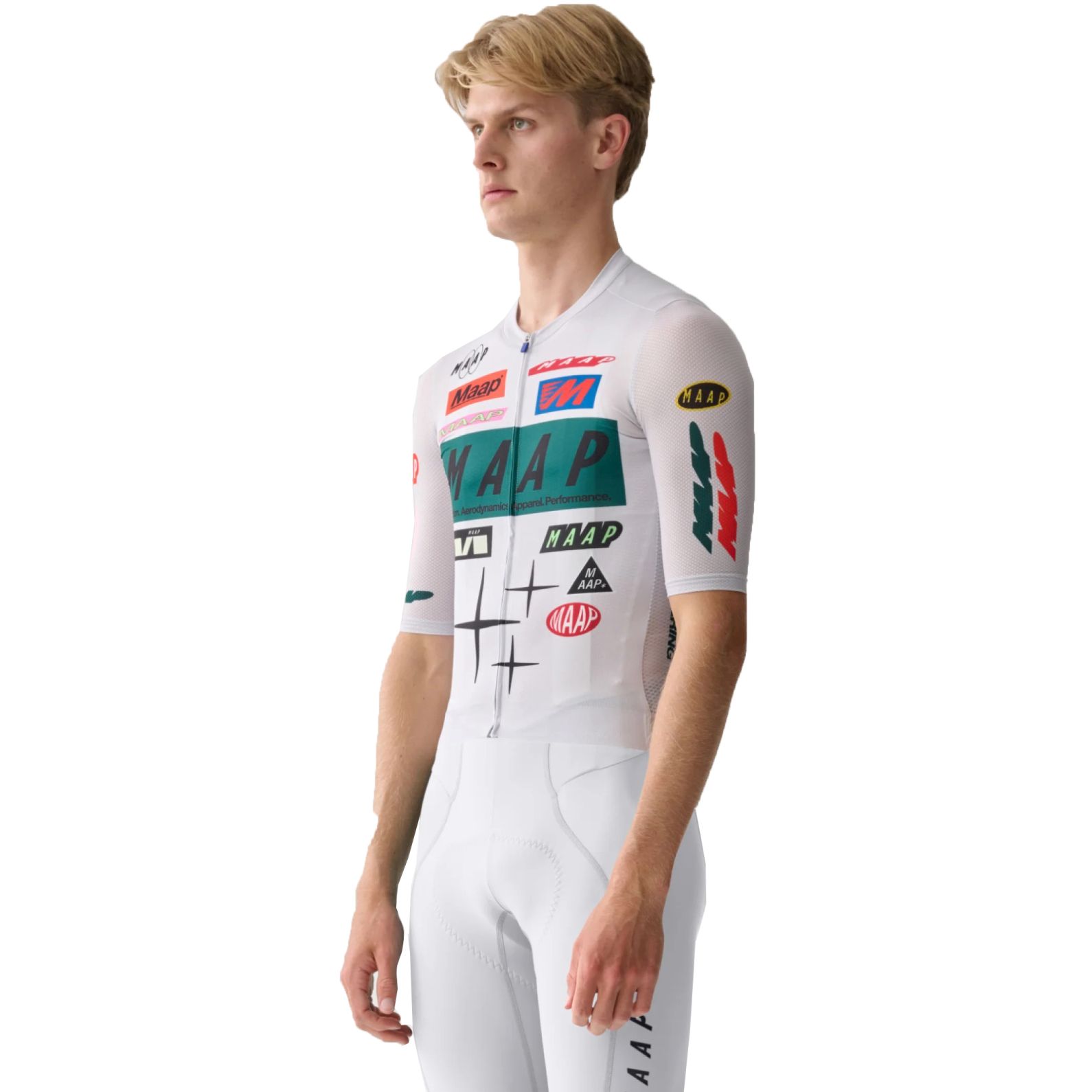 Immagine prodotto da MAAP Maglia a Maniche Corte Uomo - Drome Pro Air 3.0 - icicle